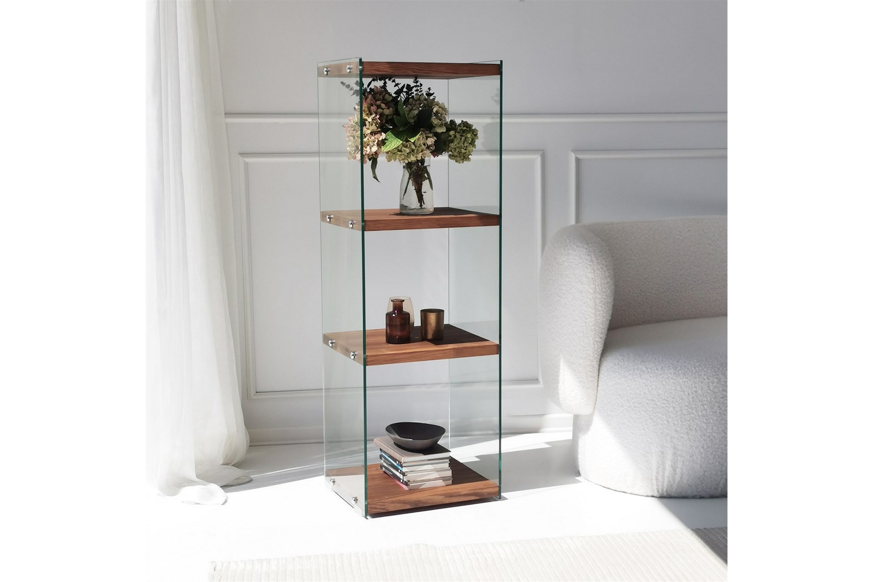 bokhylla banize 40 cm - natural