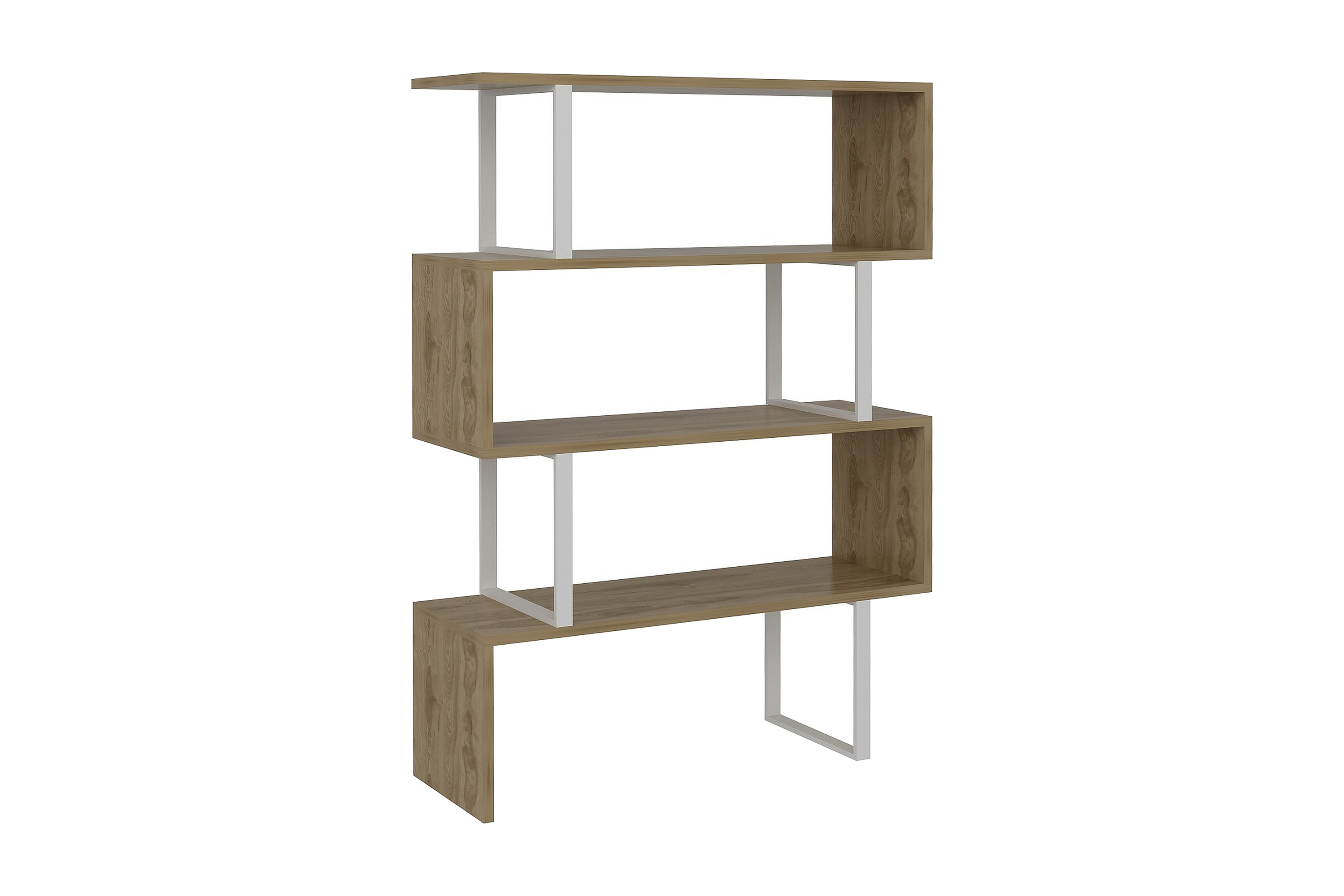 bokhylla dumö 92 cm - brunvit