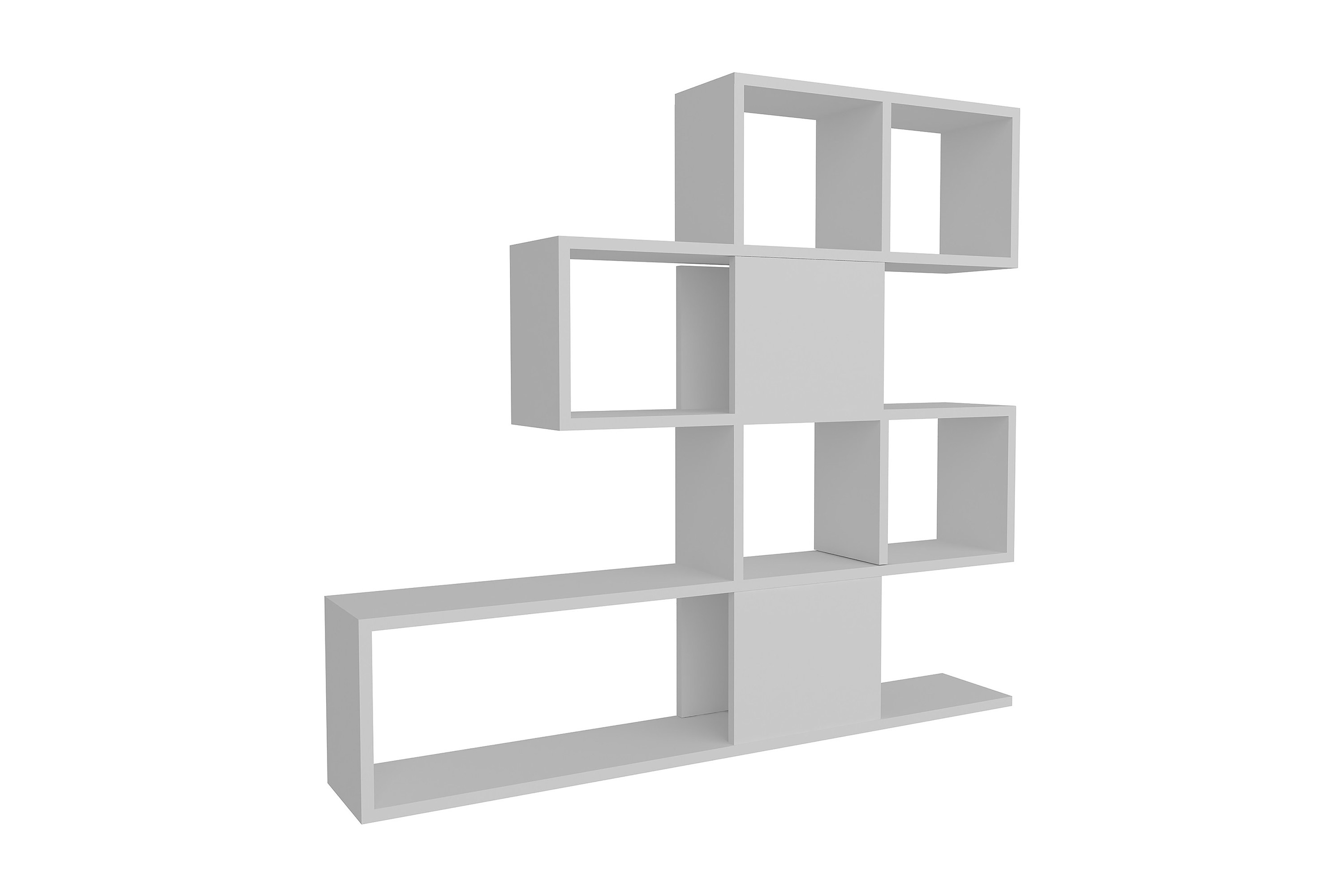 bokhylla lutchan - vit