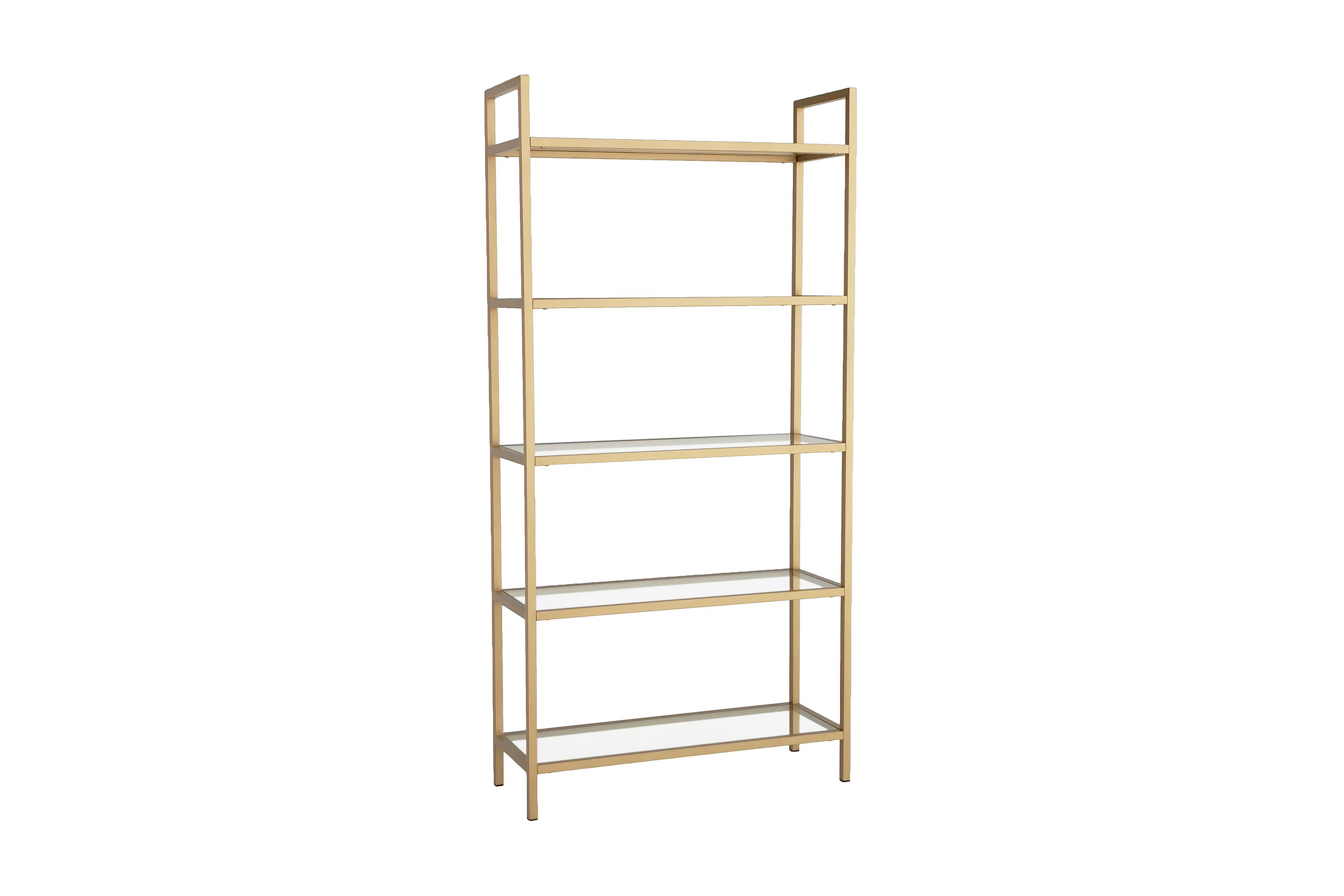 bokhylla morsas 165x80 cm - guld