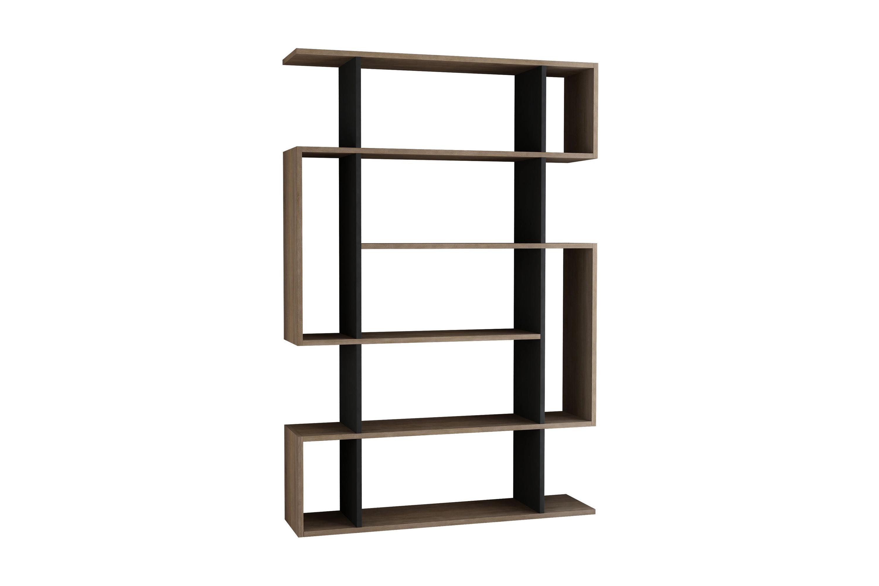 bokhylla rodger - mörkgråträ