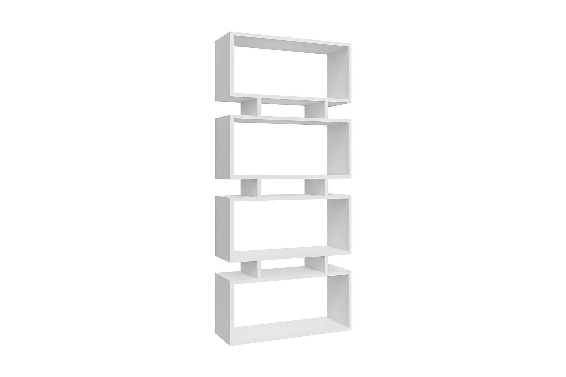 burrells bokhylla 72x25 cm - vit