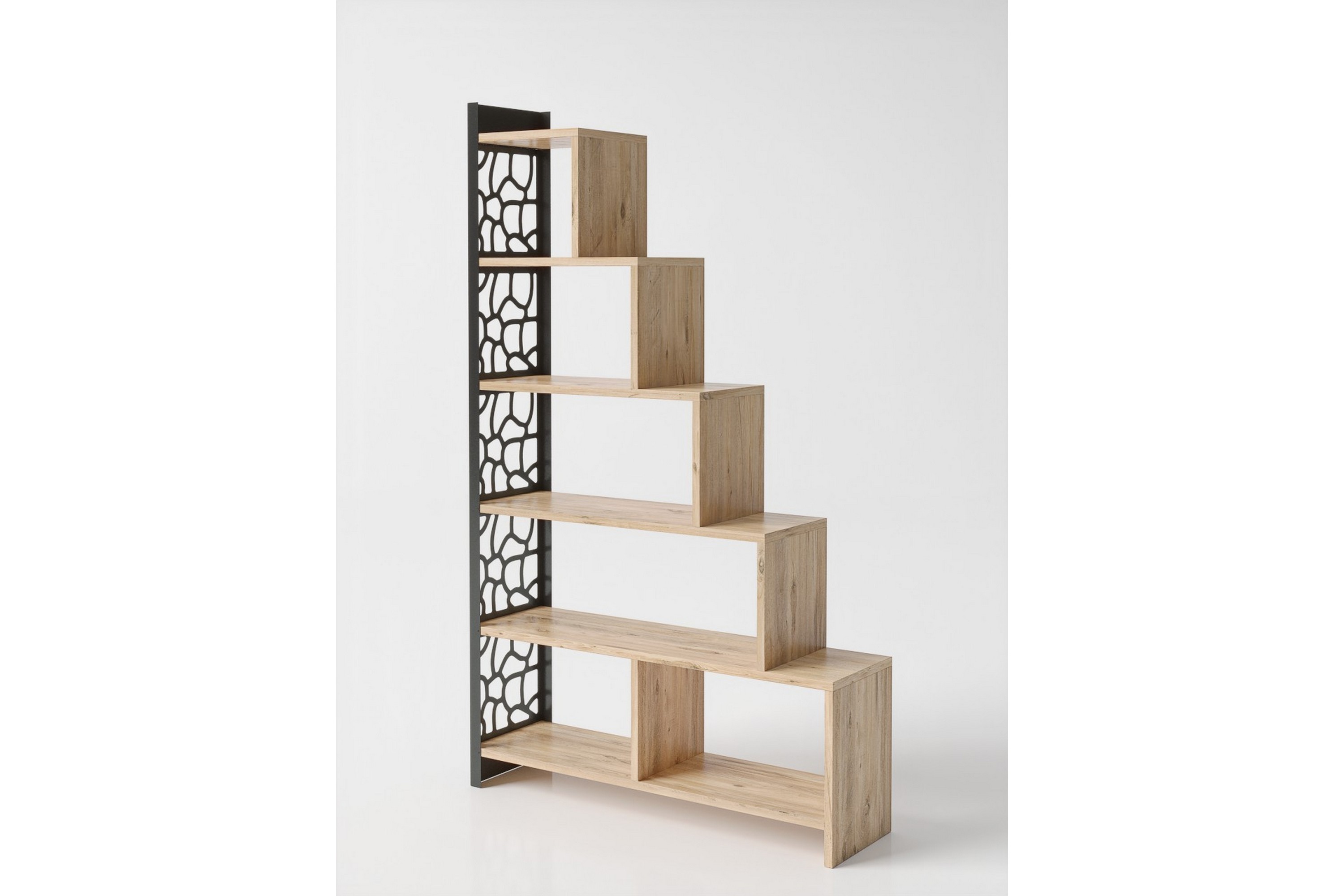 bokhylla elspet 120 cm - brun