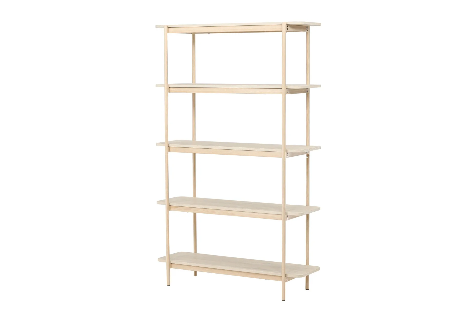 Heim Bokhylla 120 cm i Ek - Ljusbeige