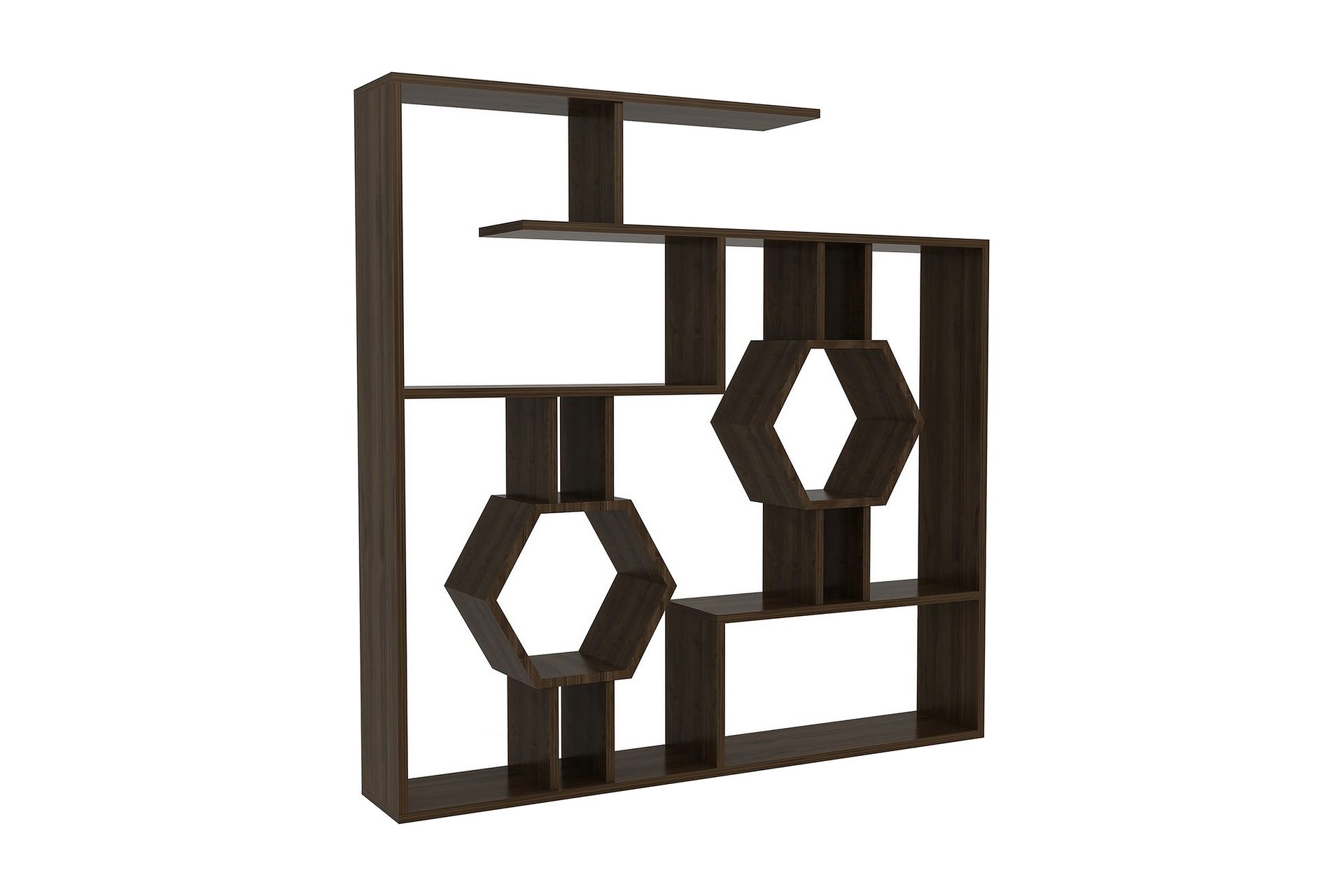 Hejde Bokhylla 134 cm - Brun