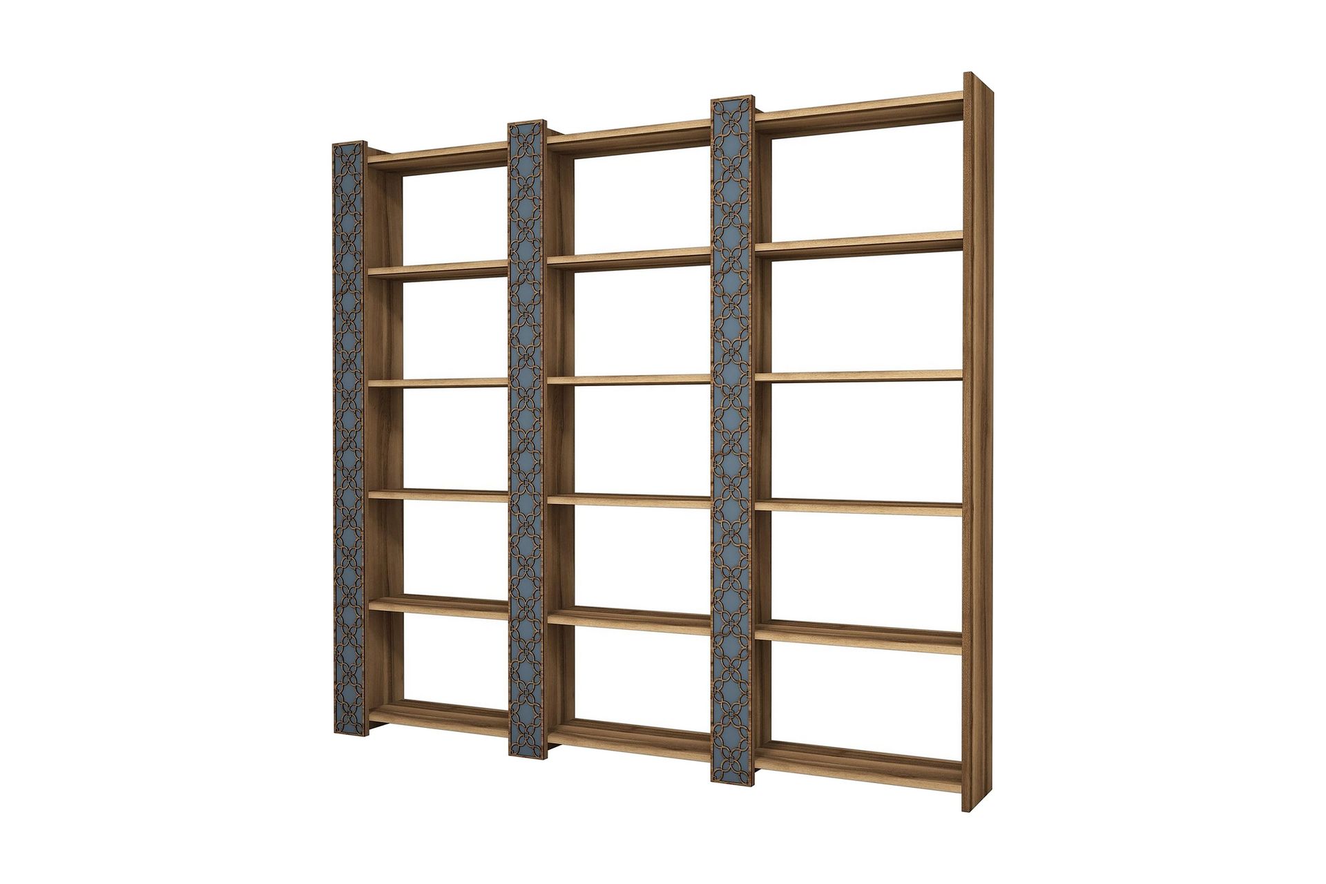 Hovdane Bokhylla 184 cm - M&ouml;rkbrun