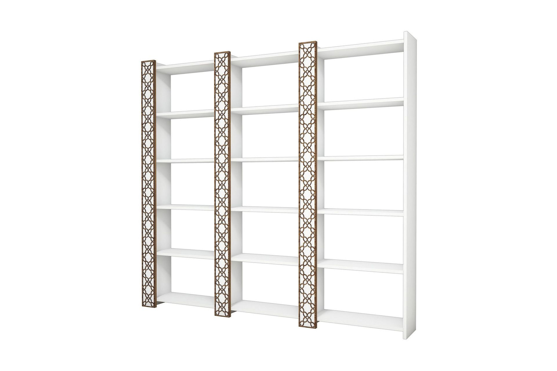 Hovdane Bokhylla 184 cm - Vit