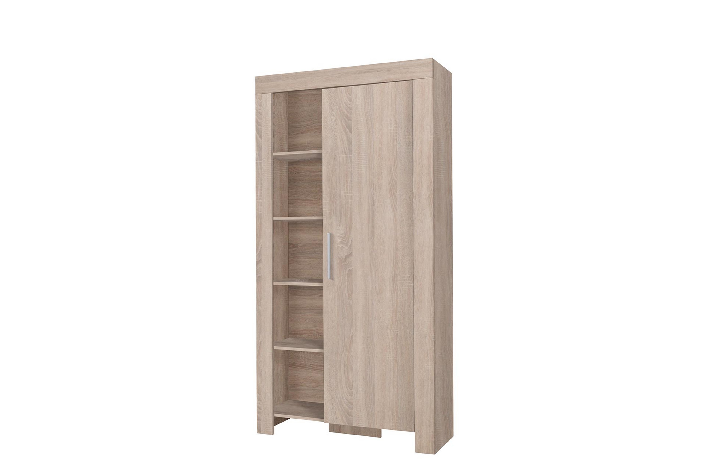Hylla Cezar 100x42x201 cm Beige/Grå