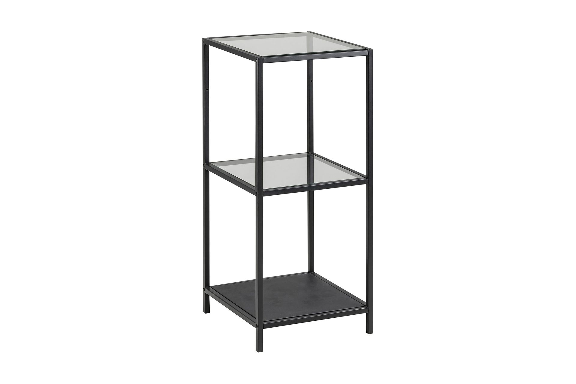 Ikaria Bokhylla 3 plan - Svart