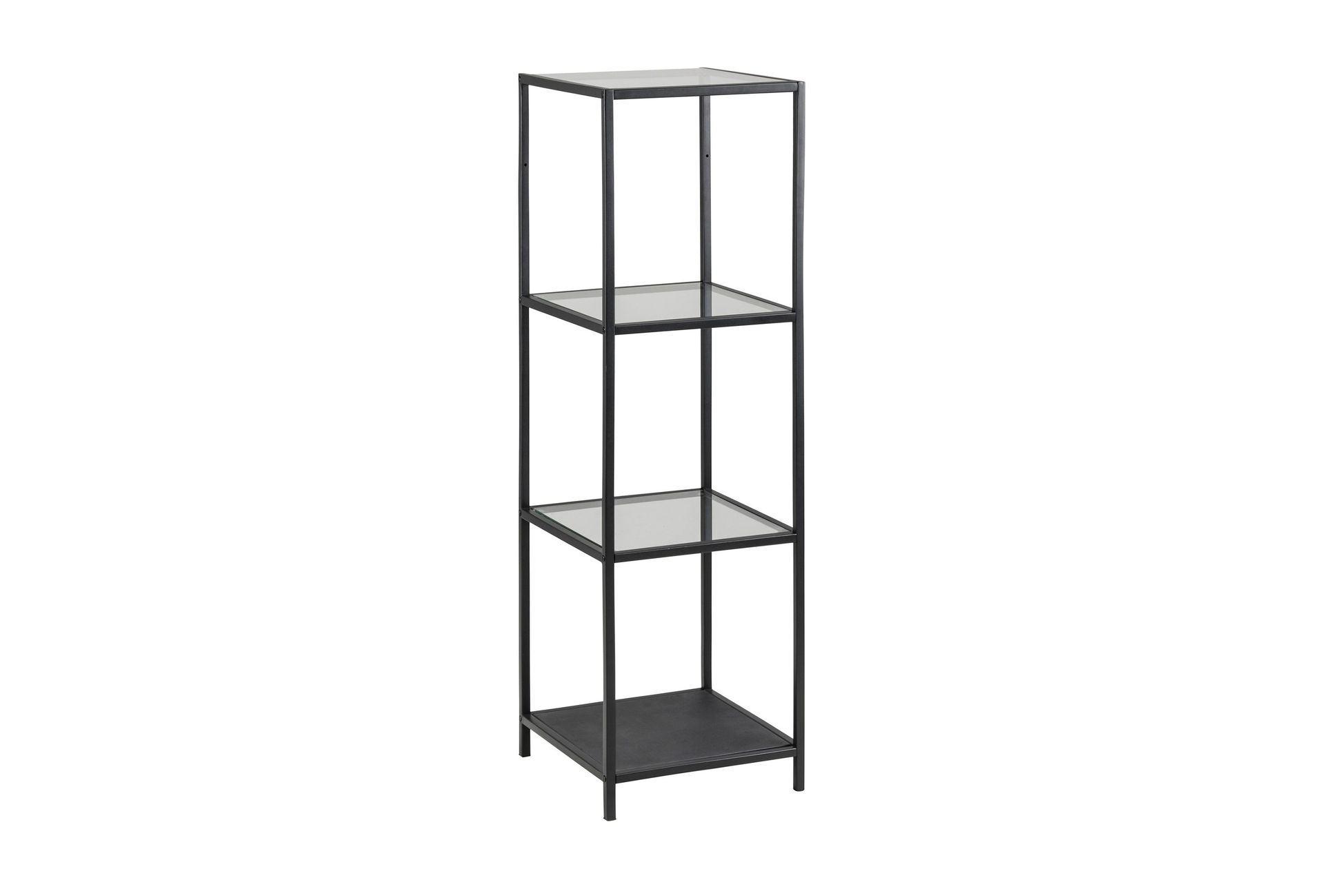 Ikaria Bokhylla 4 plan - Svart