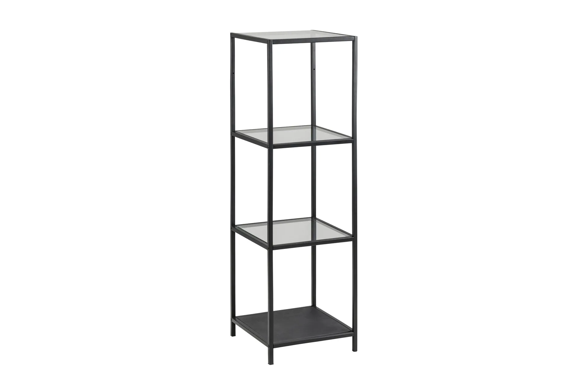 Ikaria Bokhylla 4 plan - Svart