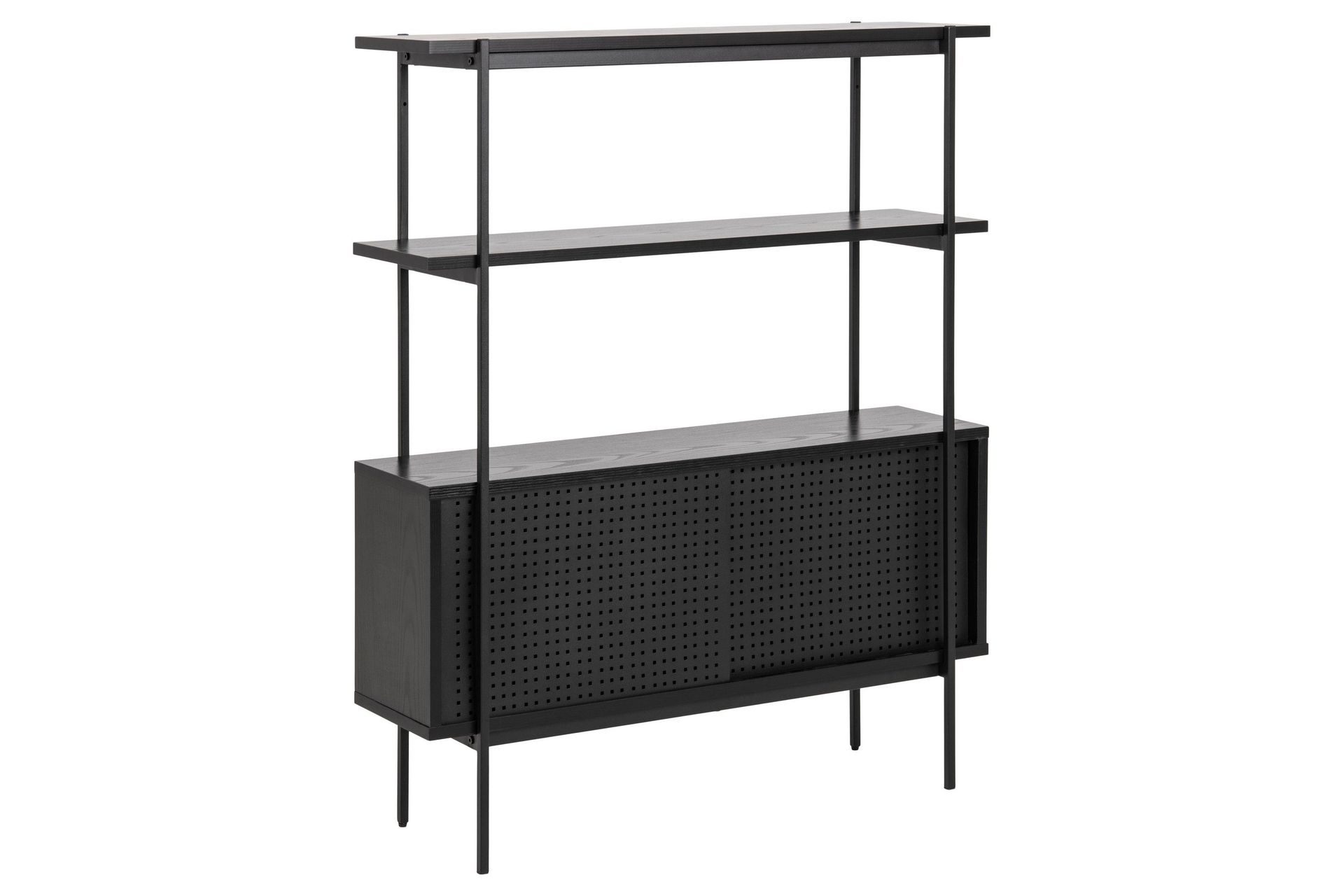 Mehoopany Bokhylla 113,8 cm - Svart