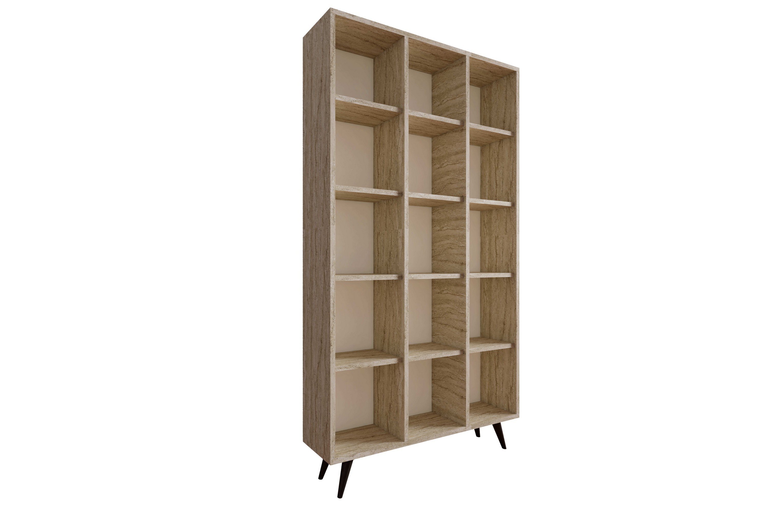 Bokhylla Zipa 100 cm Beige