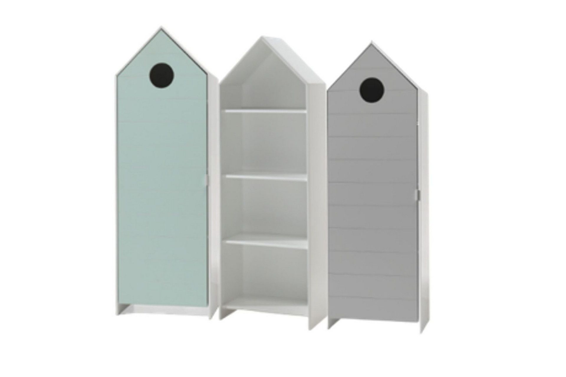 casami bokhylla 58x37 cm - flerfärgad