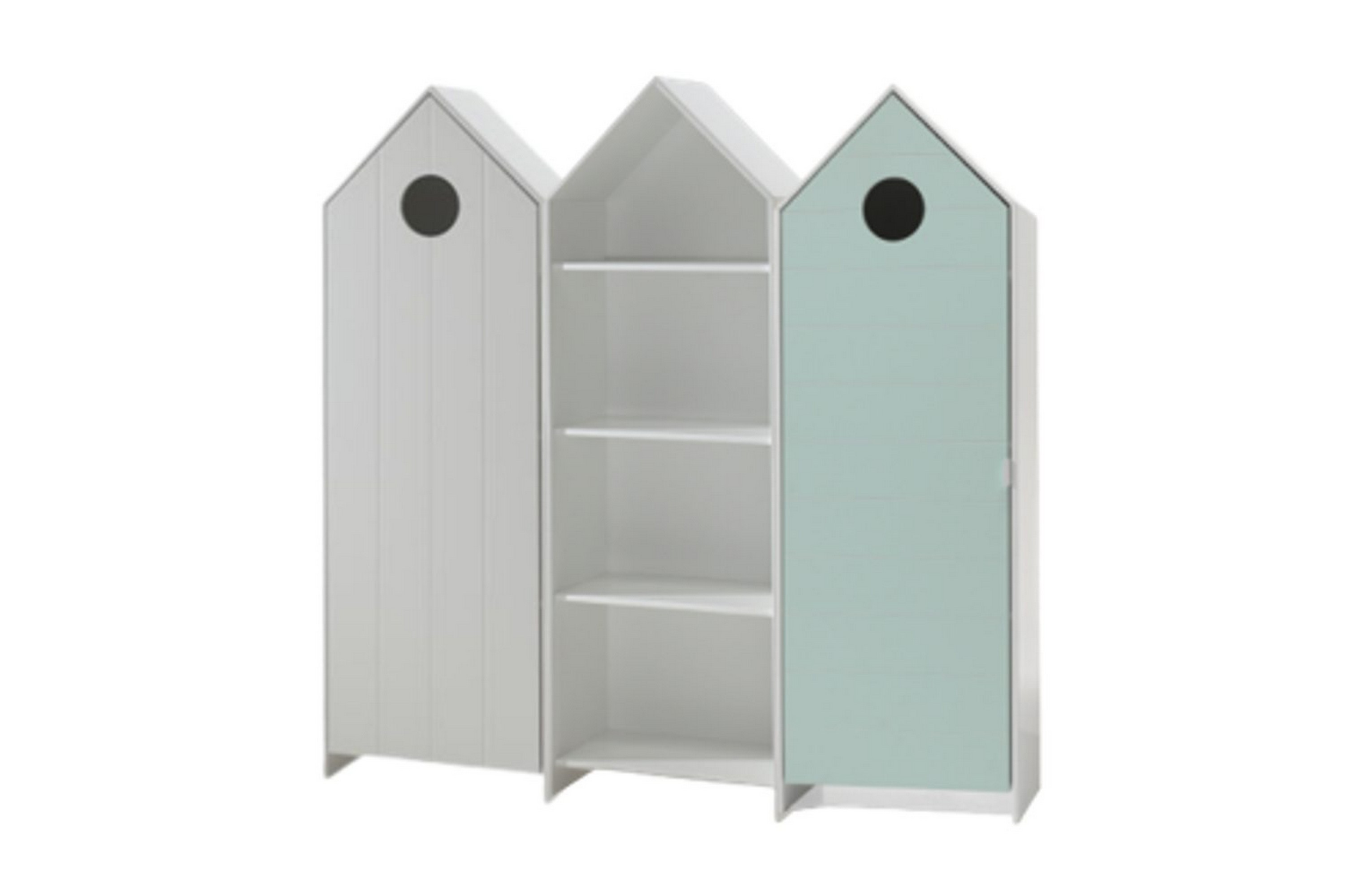 casami bokhylla 58x37 cm - flerfärgad