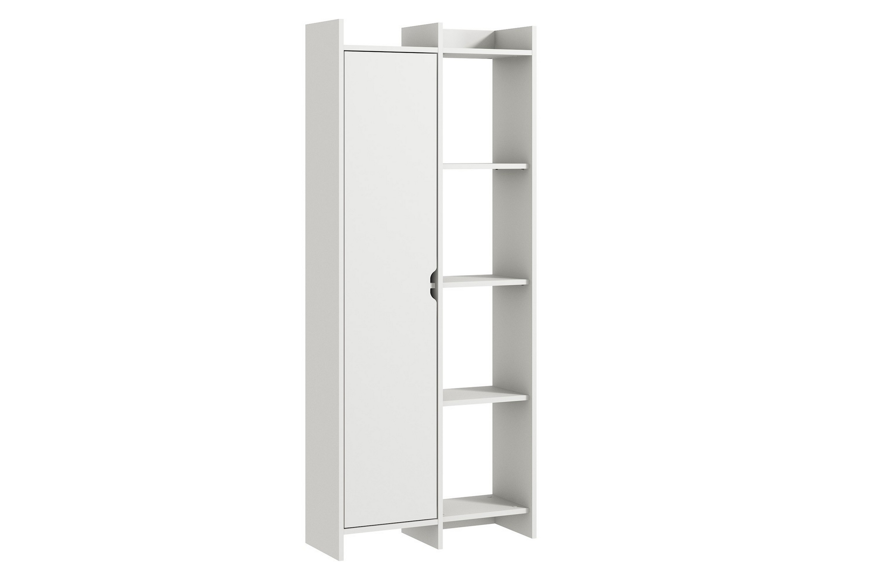 gerard bokhylla 70 cm - vit