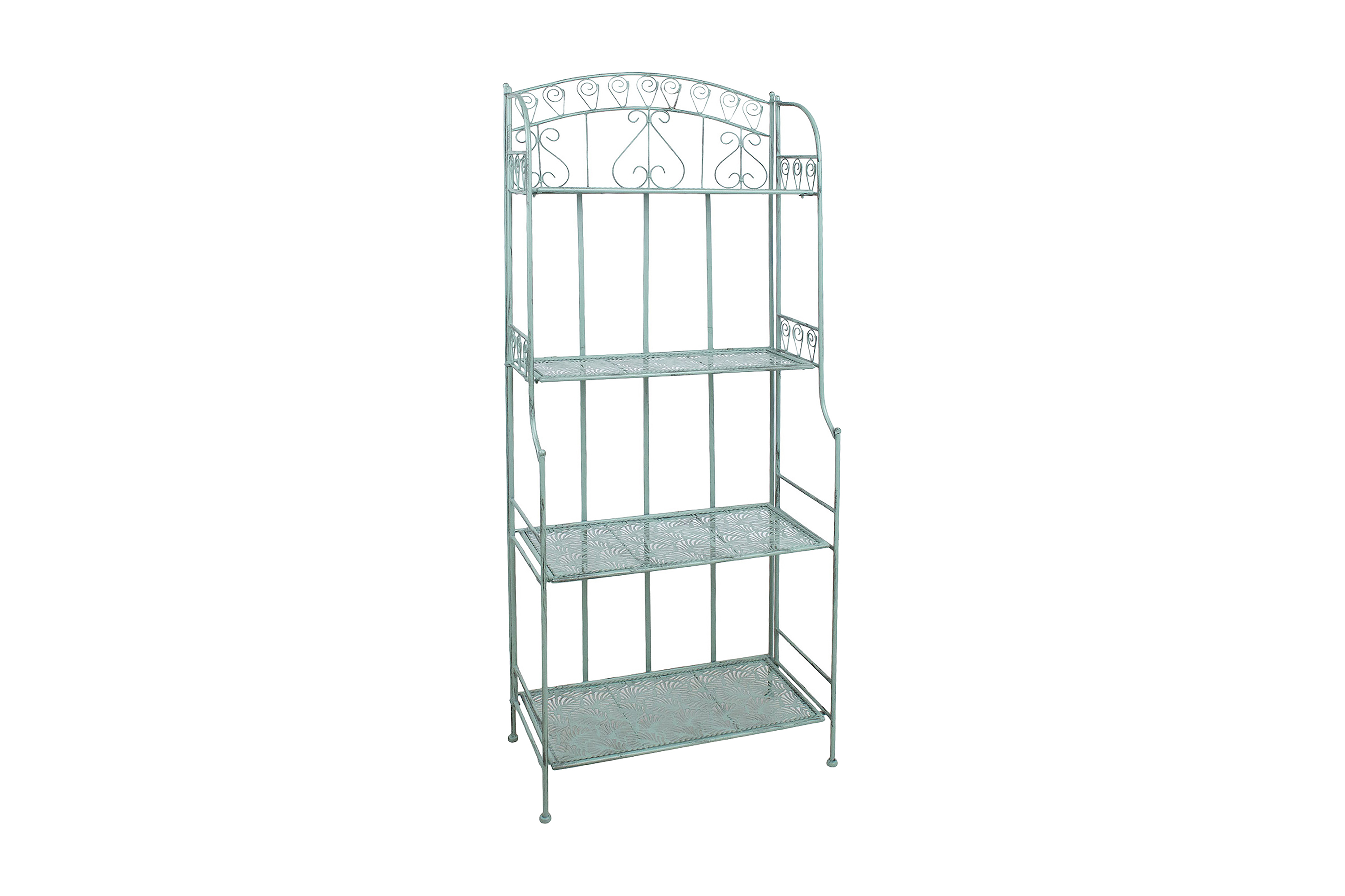 Hylla Mint 62x32x156 cm Antikgrön