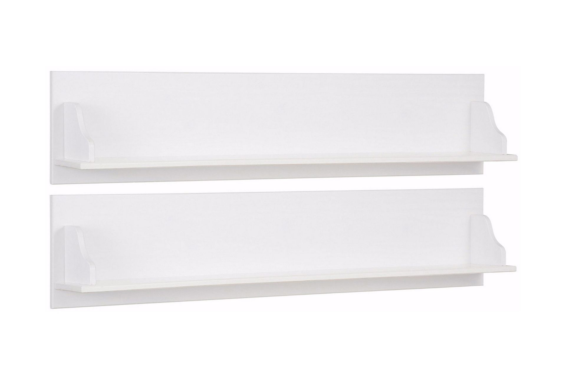 Taisia Vägghylla 120 cm 2-pack - Vit