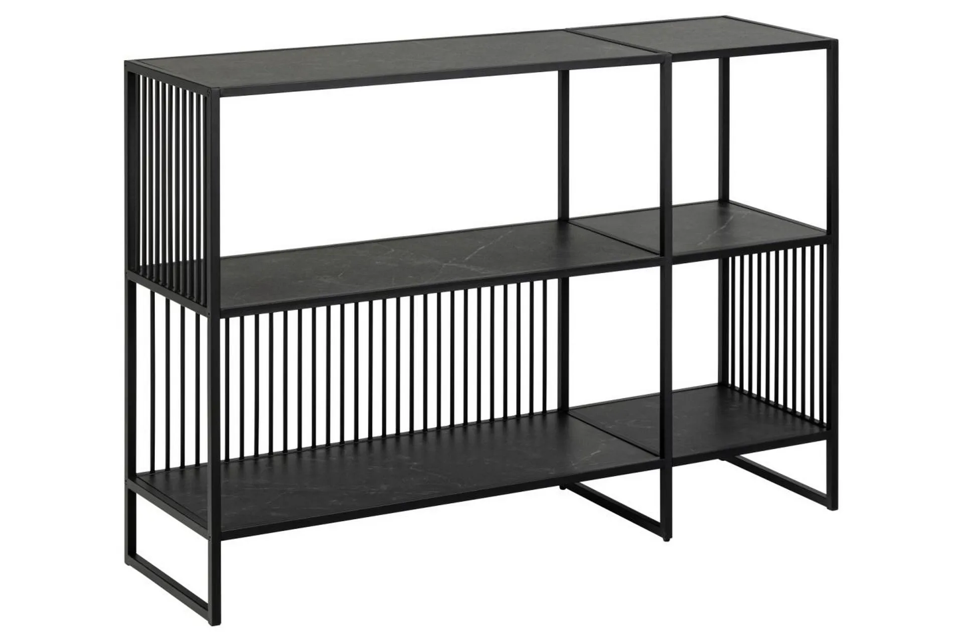 Saklani Bokhylla 120 cm - Svart