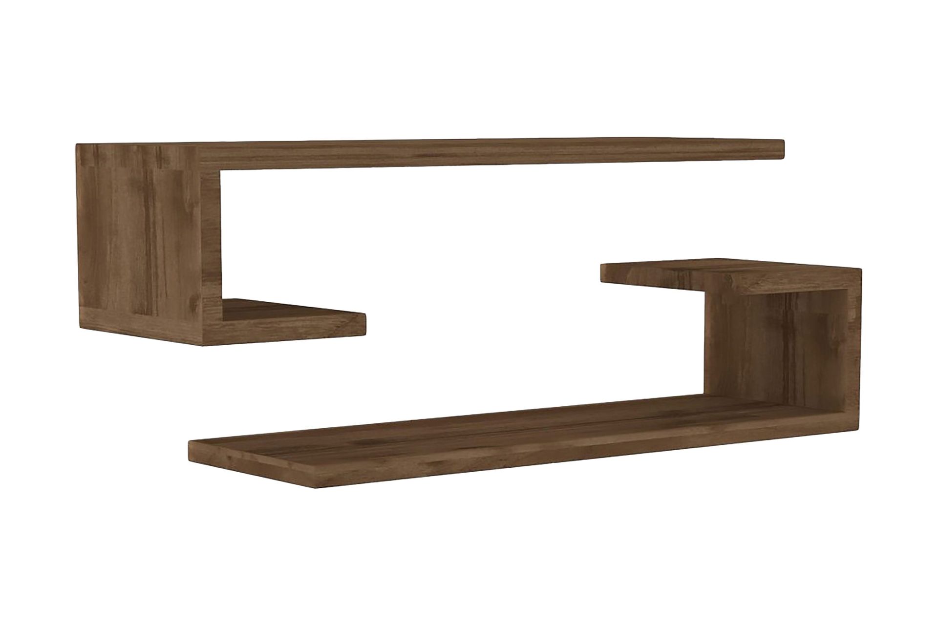 andifli vägghylla 60x15 cm - brun