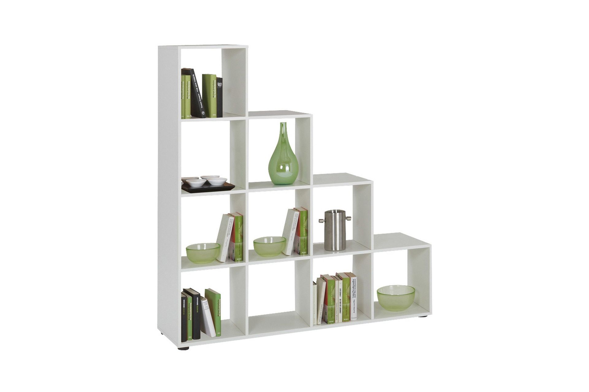 Arnim Hylla 139 cm Trappsteg - Vit