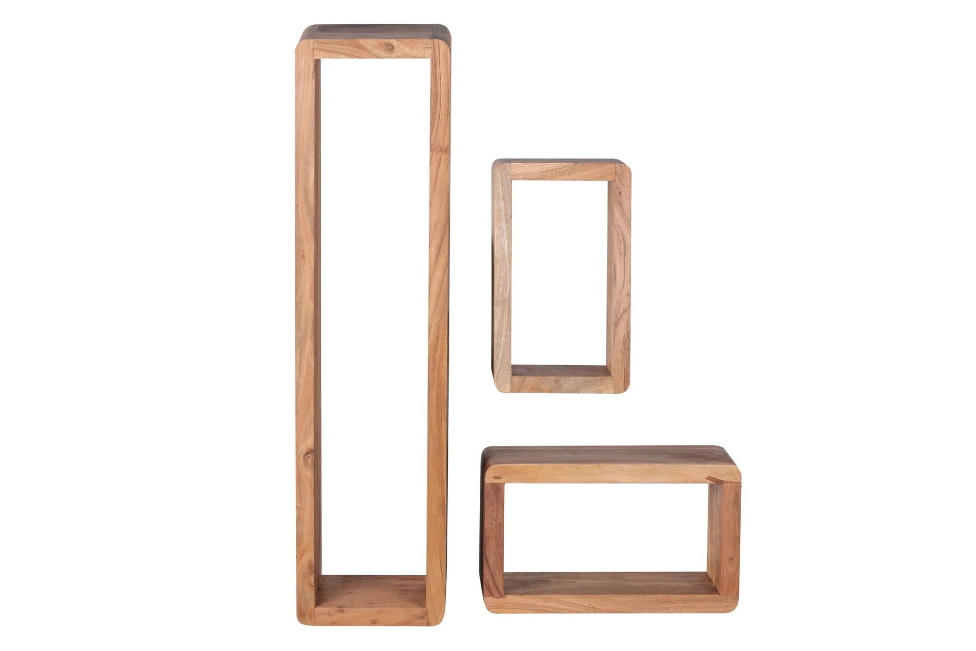 brinius vägghylla 3-pack - trä/natur