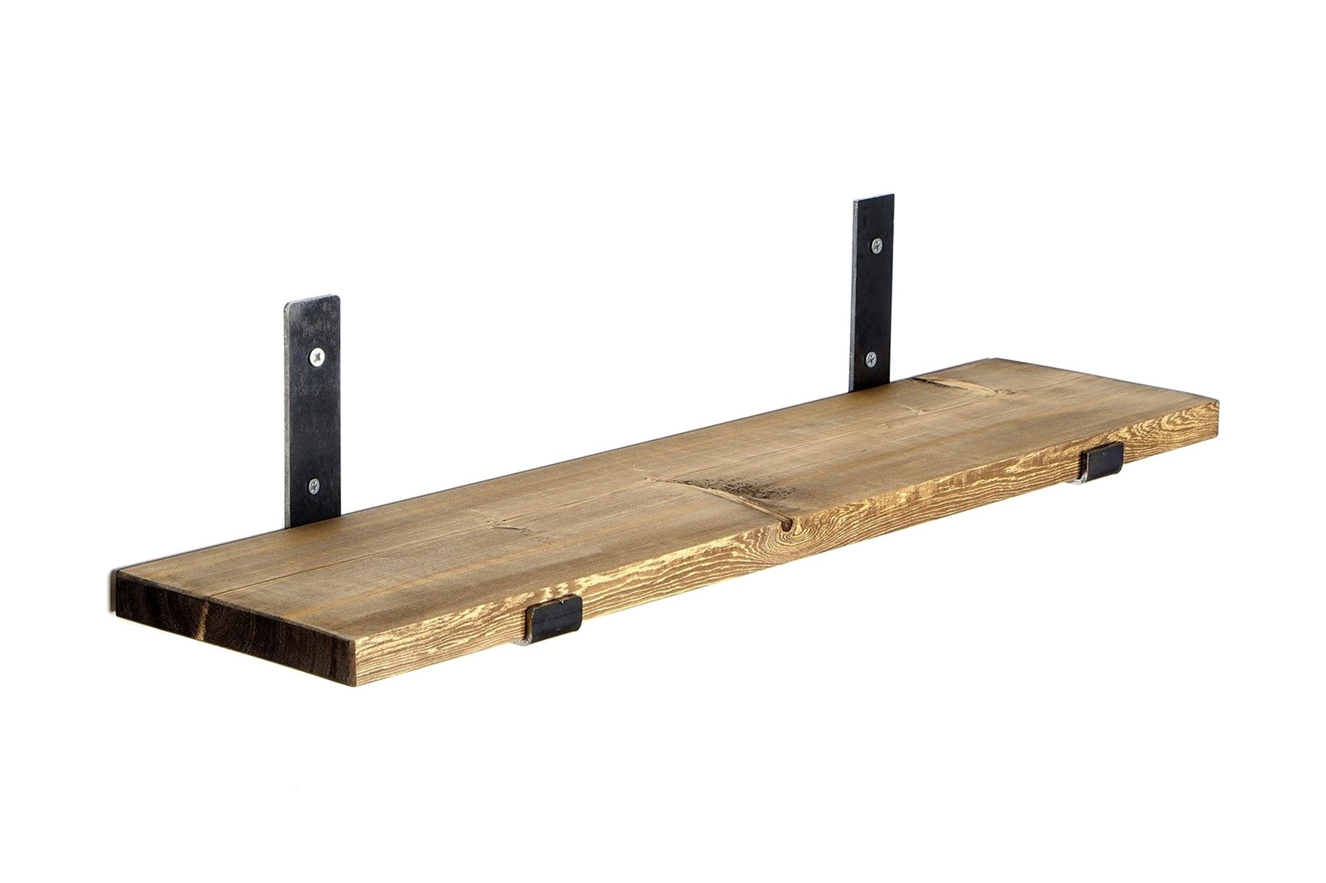 Chealsie V&auml;gghylla 60 cm - Svart/Valn&ouml;t