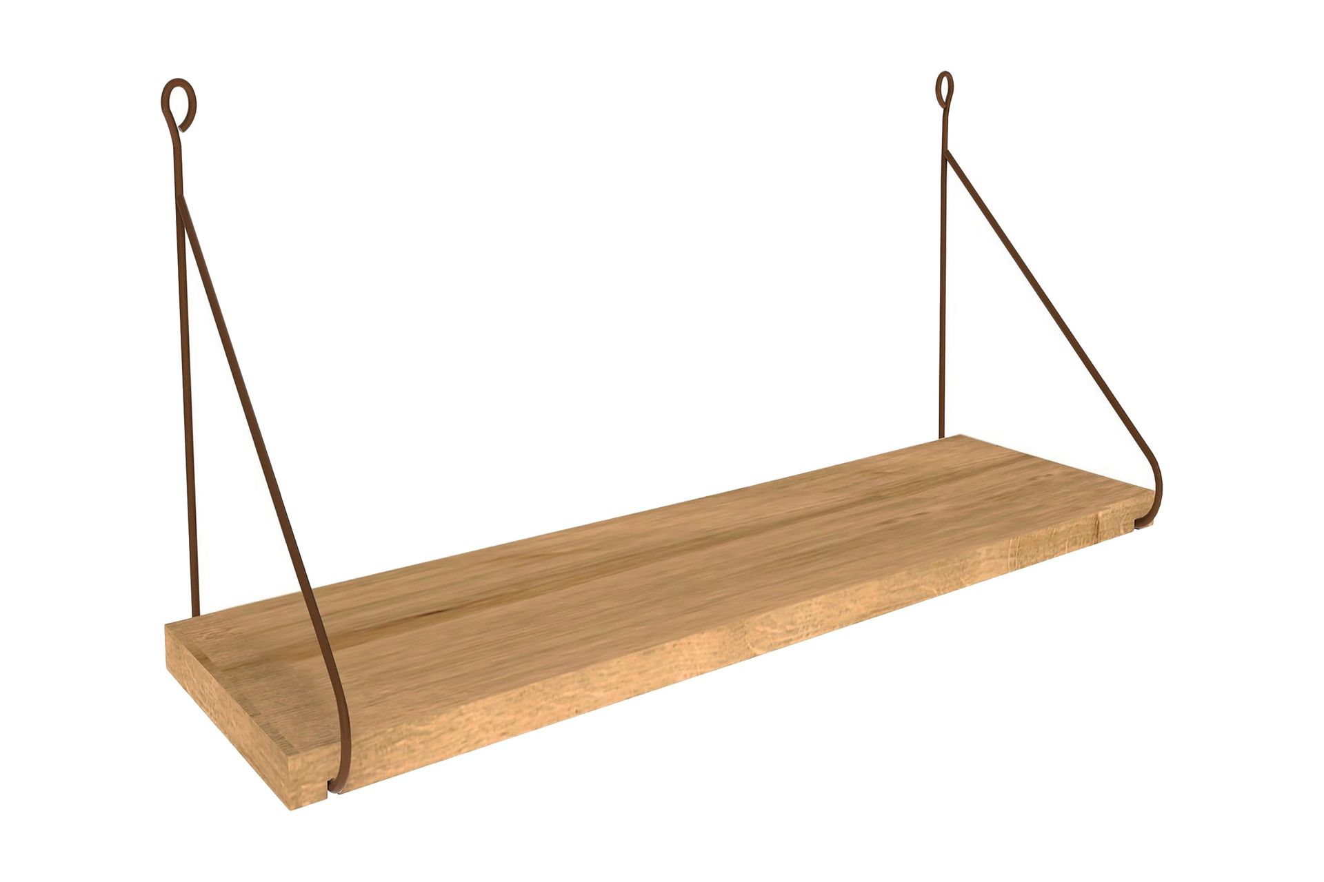 Decormet V&auml;gghylla - Ljusbrun