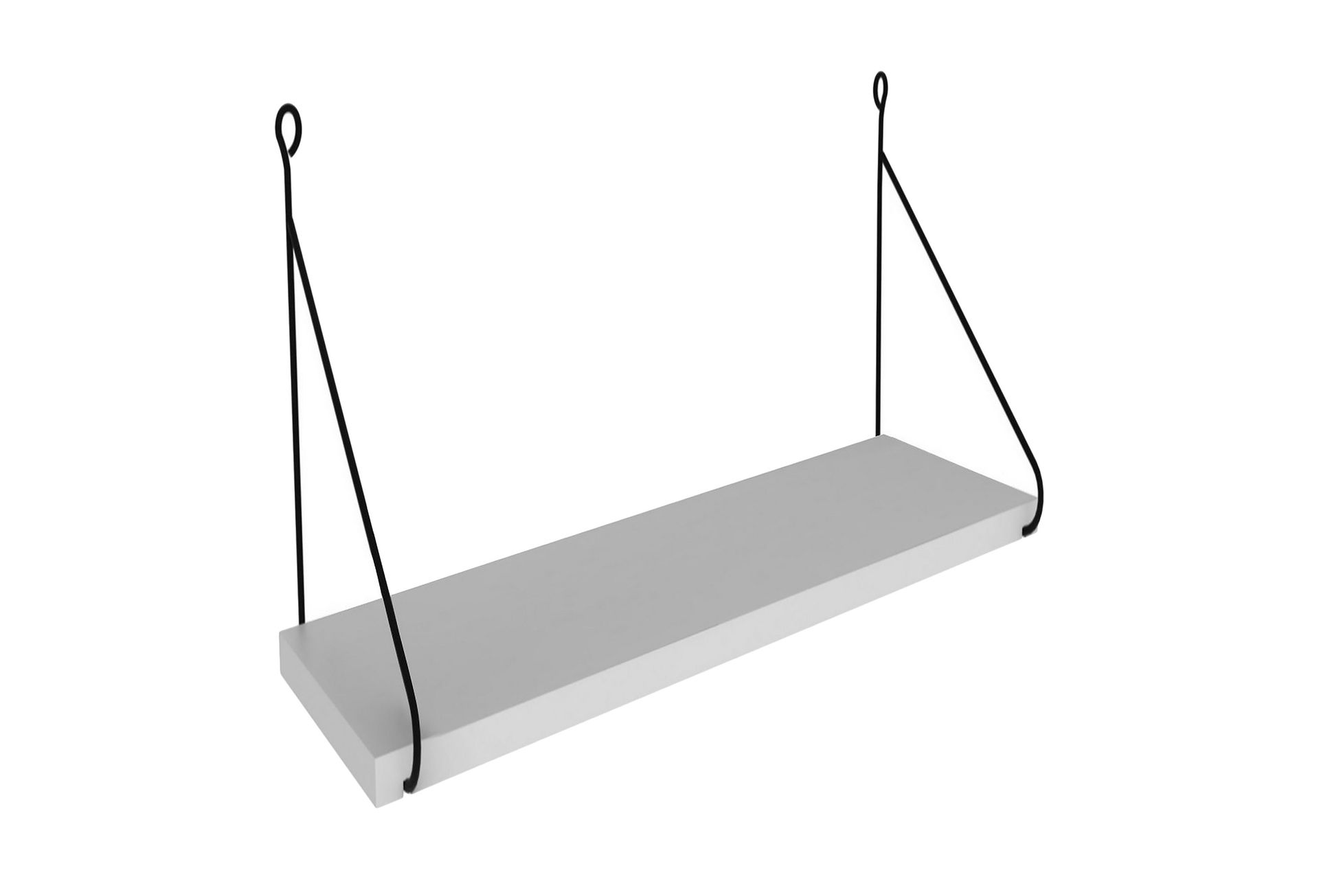 Decormet V&auml;gghylla - Vit/Gr&aring;