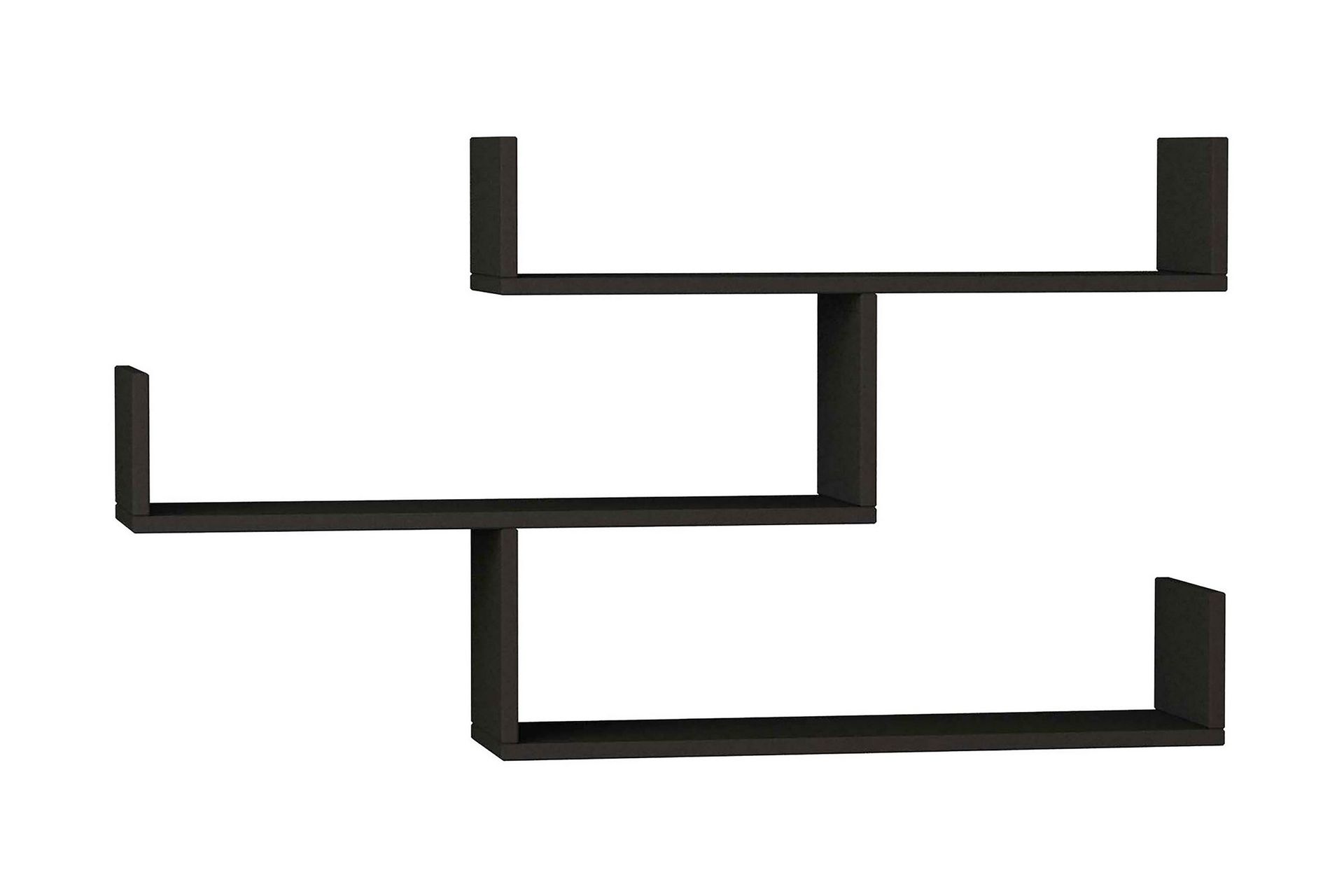 decorta vägghylla - mörkgrå