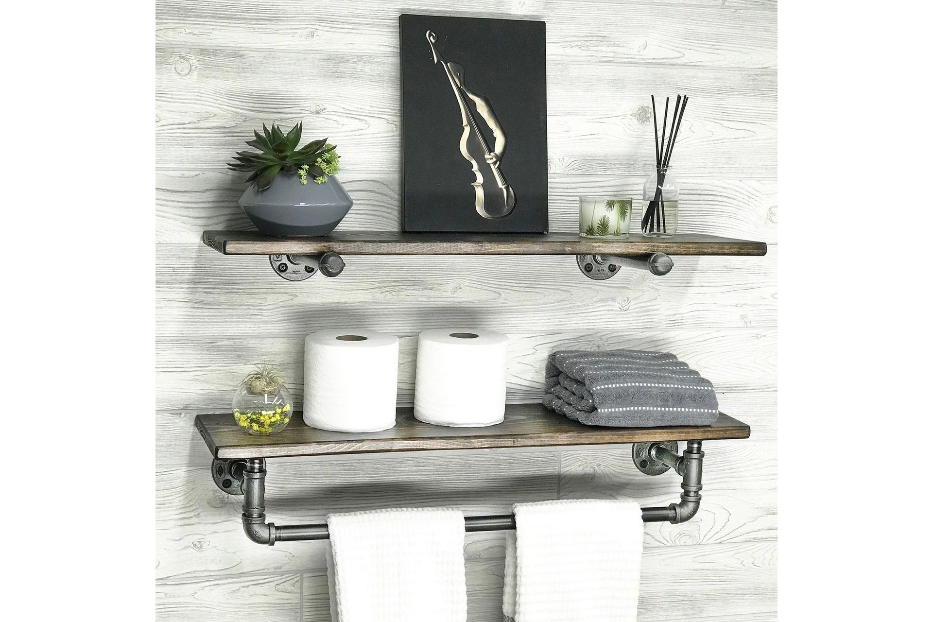 Evila V&auml;gghylla R&ouml;r/Tr&auml; - Tr&auml;/Svart