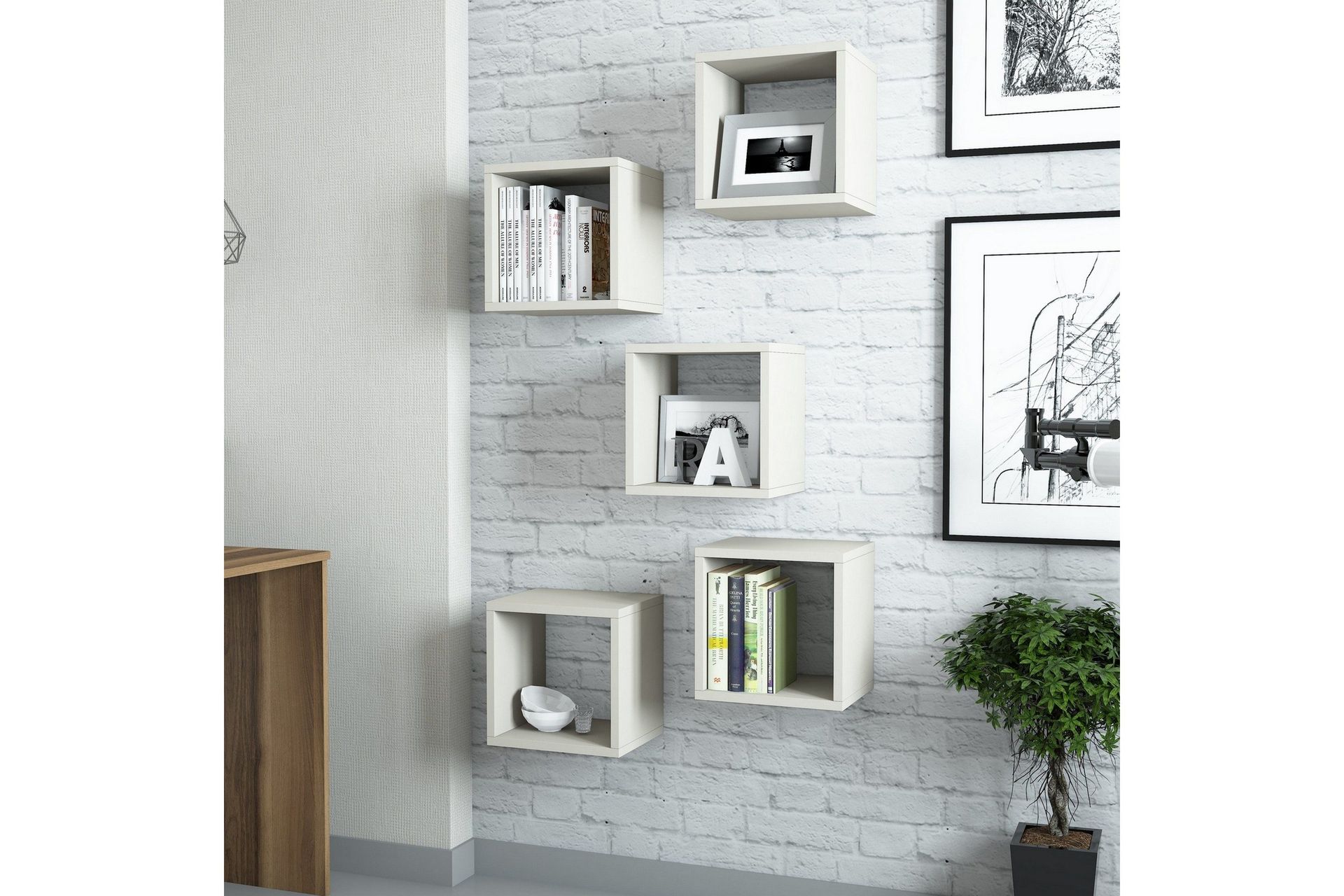 Hovdane V&auml;gghylla 30 cm - Brun