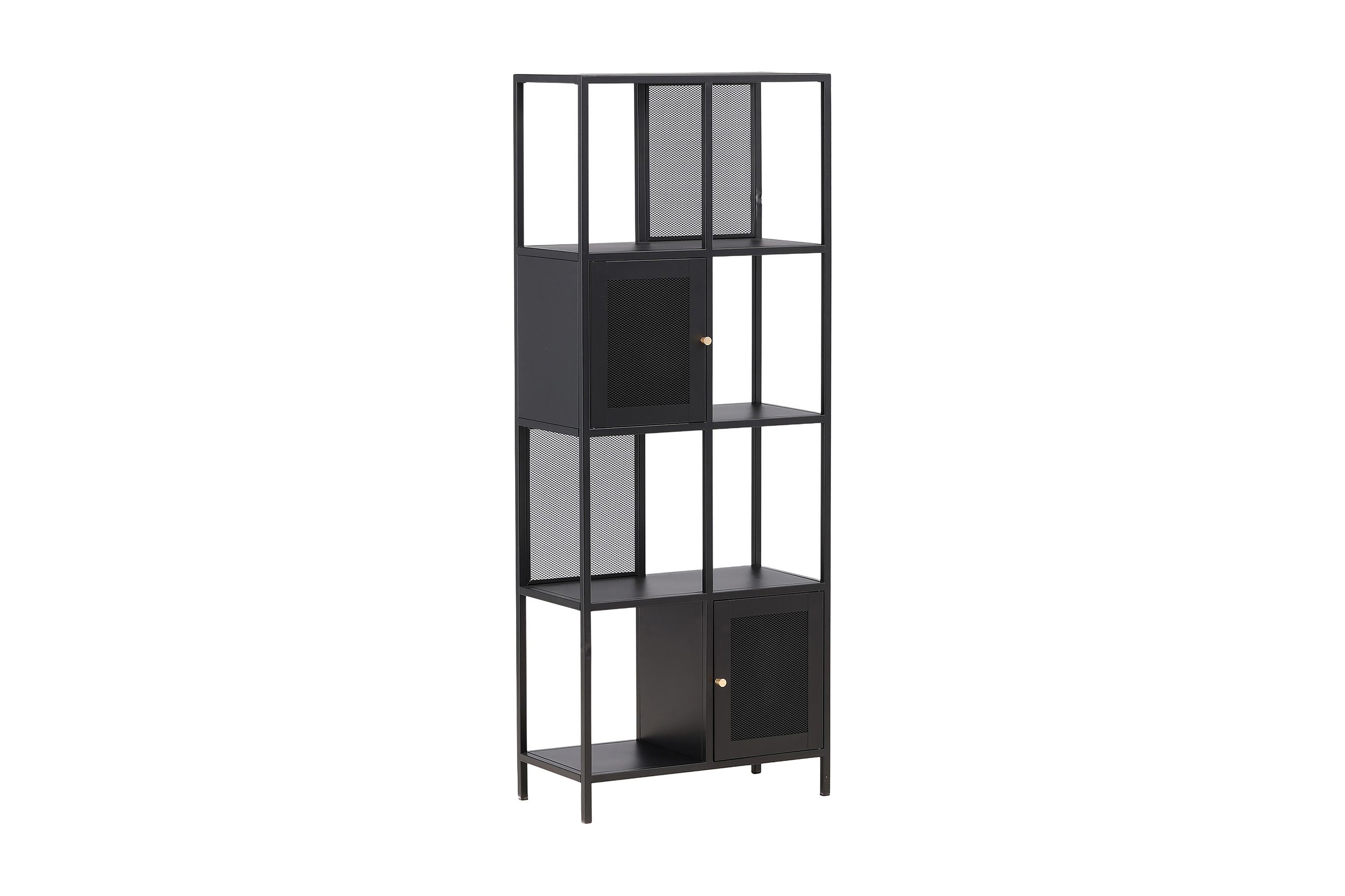 Nett Hylla 70x35x180 cm Svart