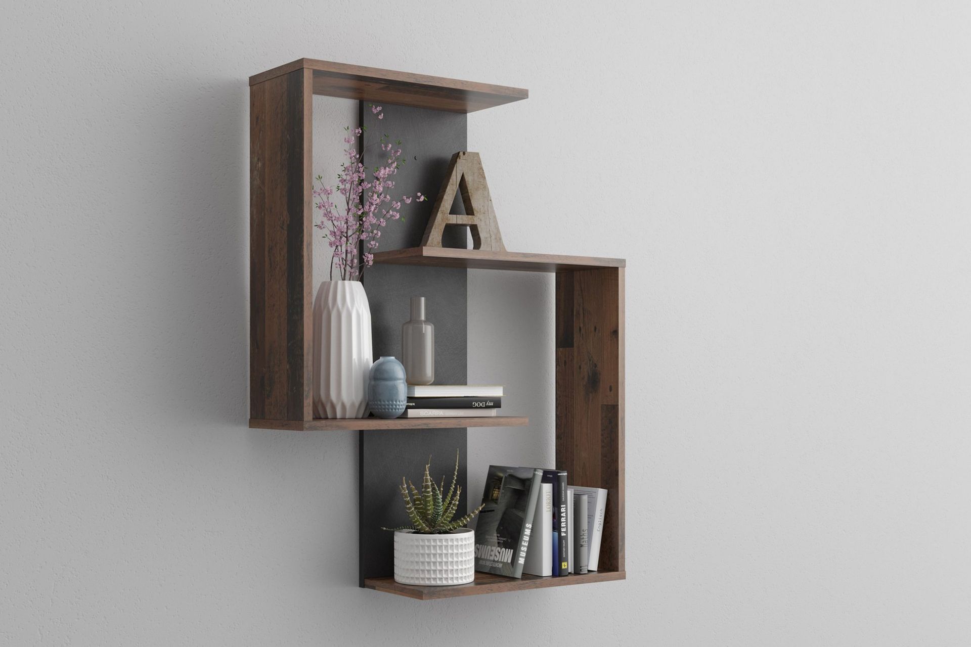 Prabhat V&auml;gghylla 44 cm - Brun