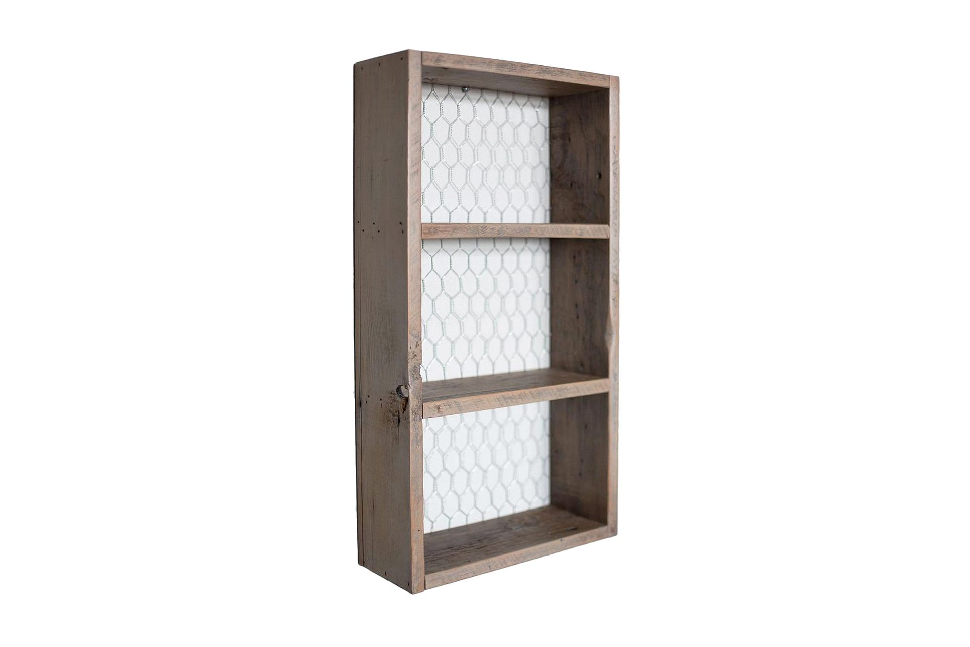 pukkuri vägghylla 30 cm - brun