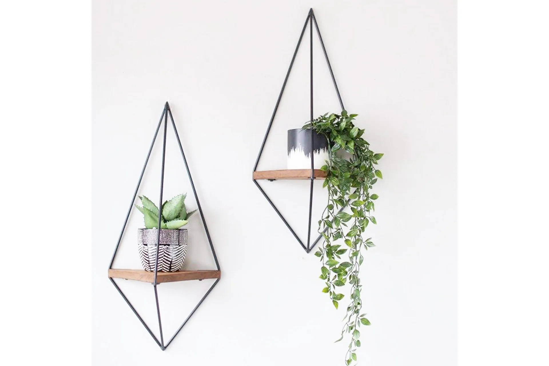 Pukkuri Pappersh&aring;llare med Hylla 23 cm - Brun/Svart