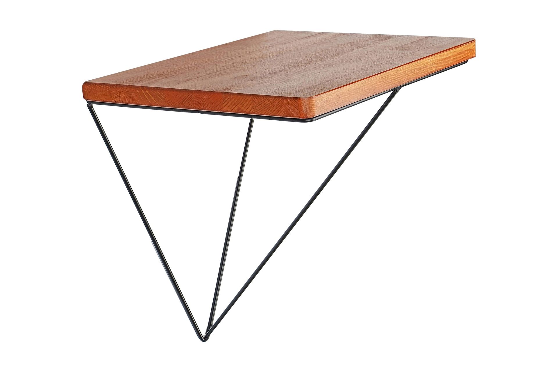 pukkuri pappershållare med hylla 33 cm - brun/svart