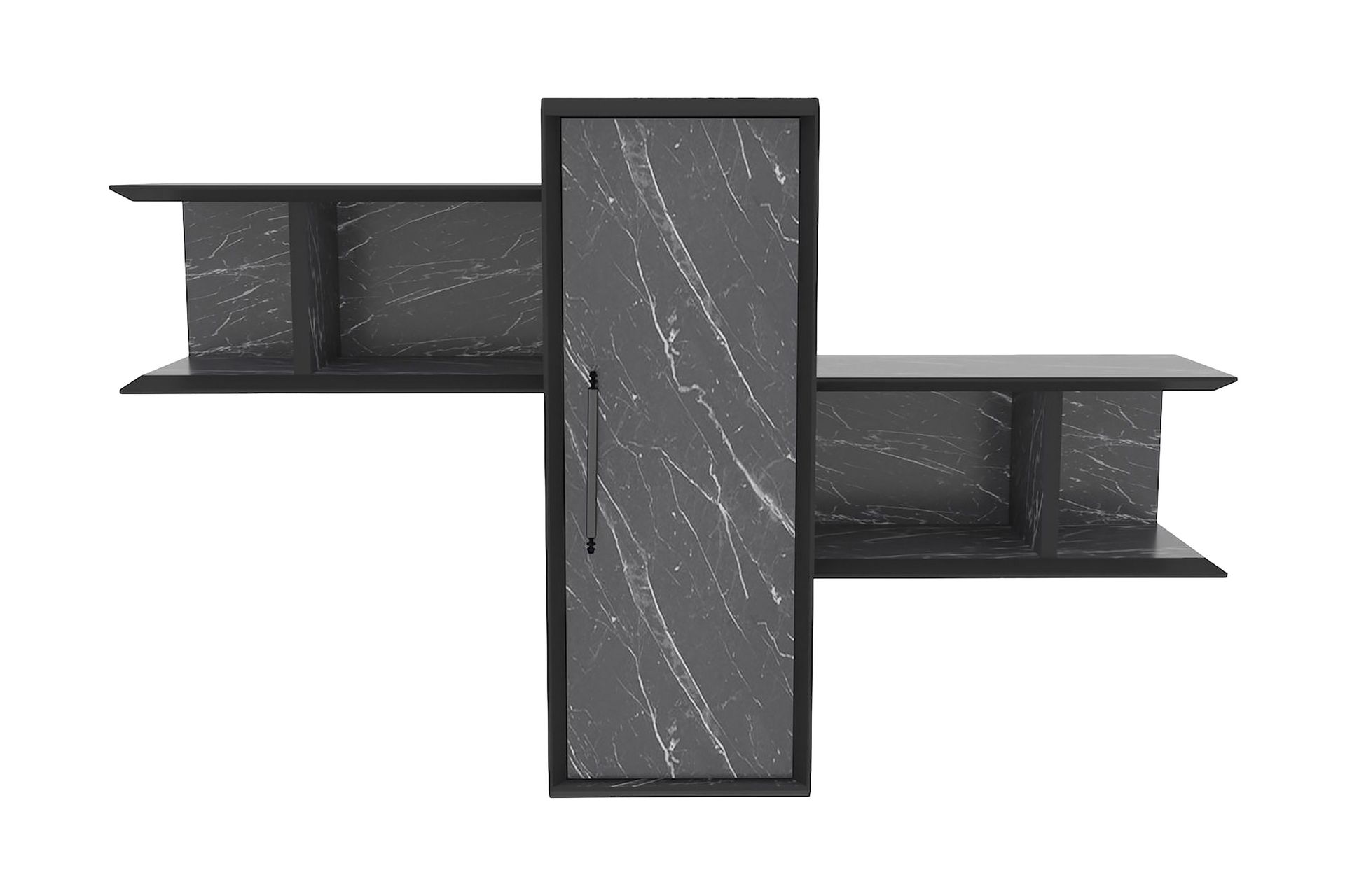 Rinorea V&auml;gghylla 118,6x51,8 cm - Svart