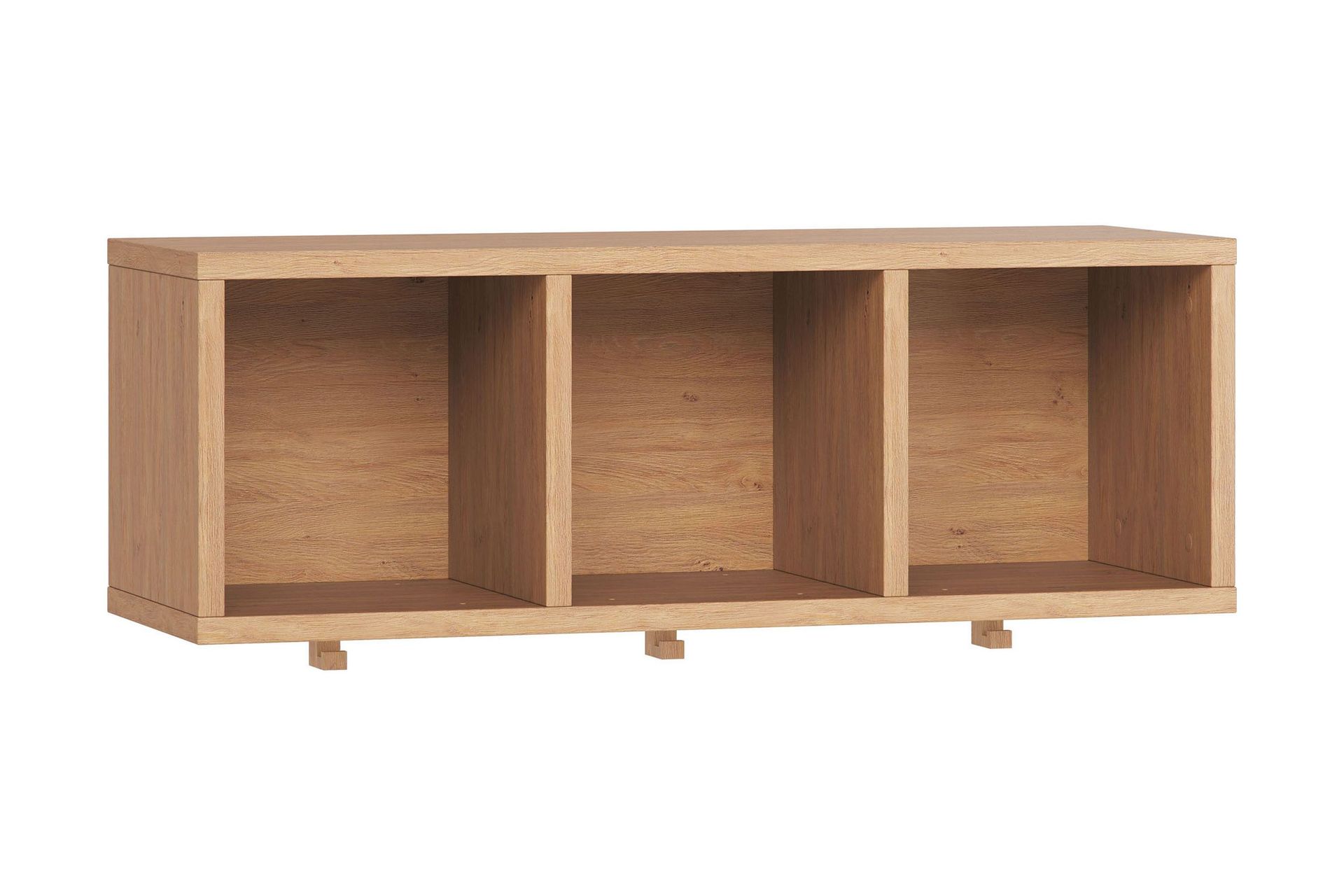 simple vägghylla trä/natur - vox