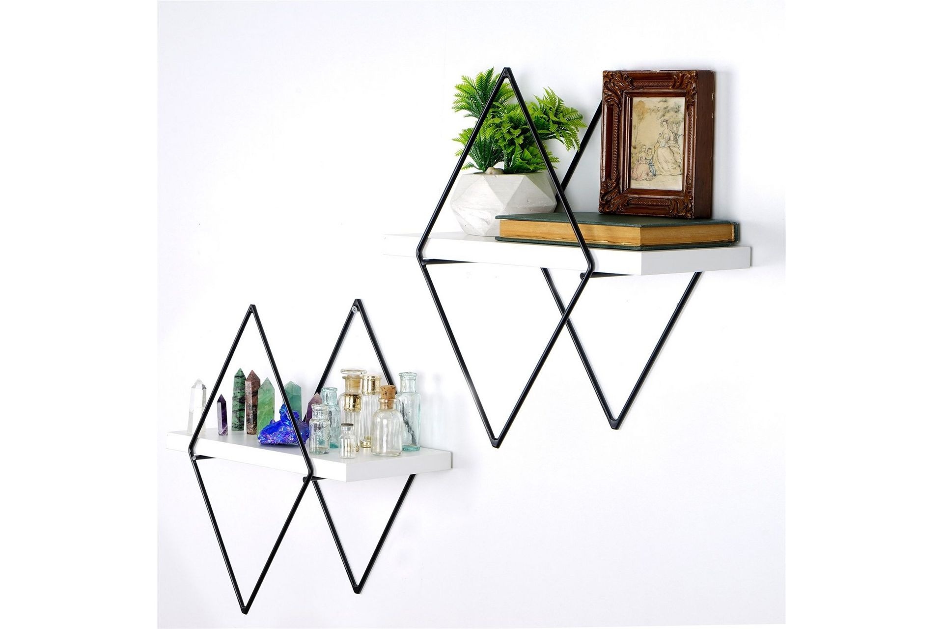 Sivrice V&auml;gghylla 31x15 cm - Vit