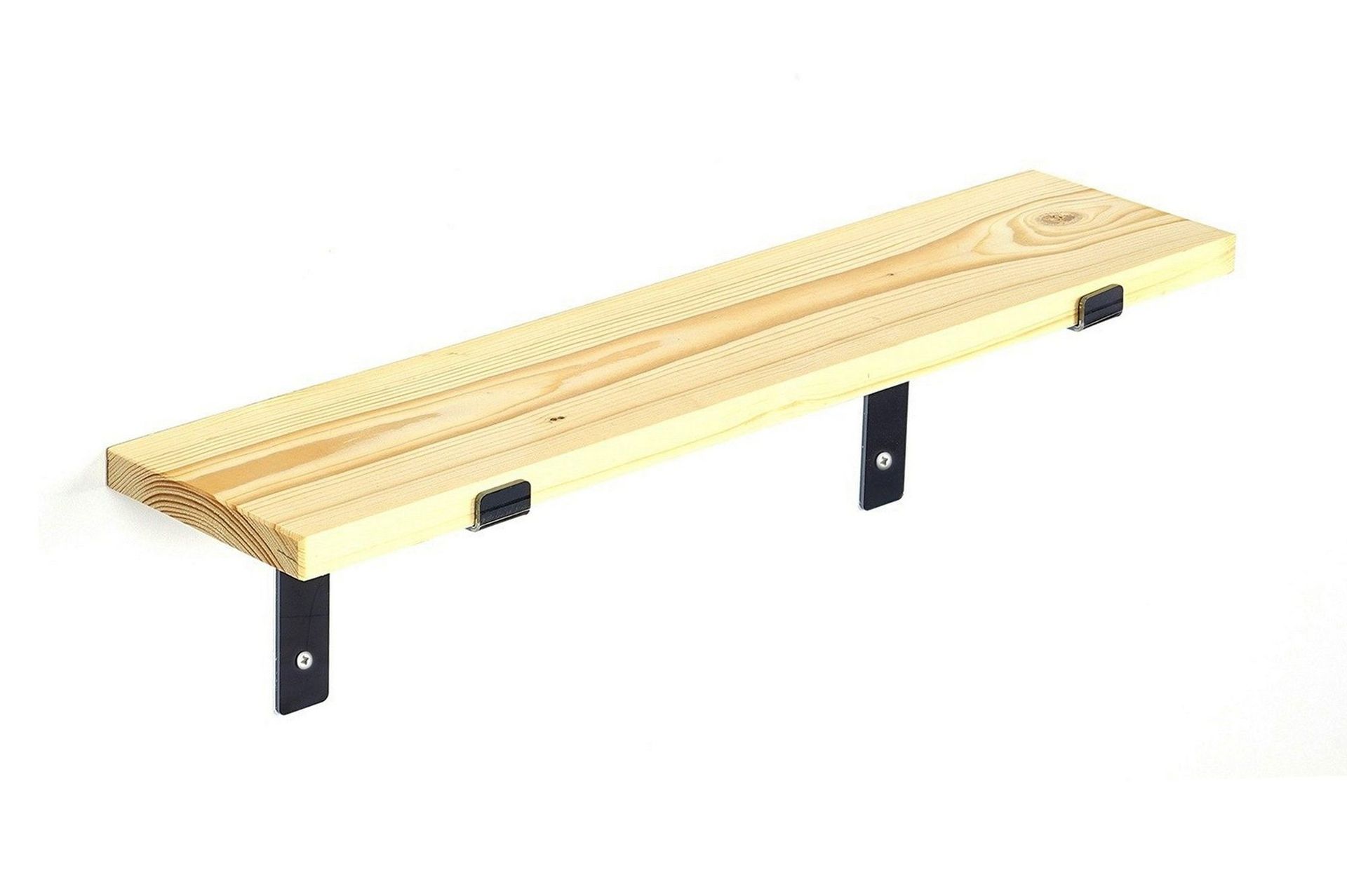 Straad V&auml;gghylla 60 cm - Svart/Valn&ouml;t