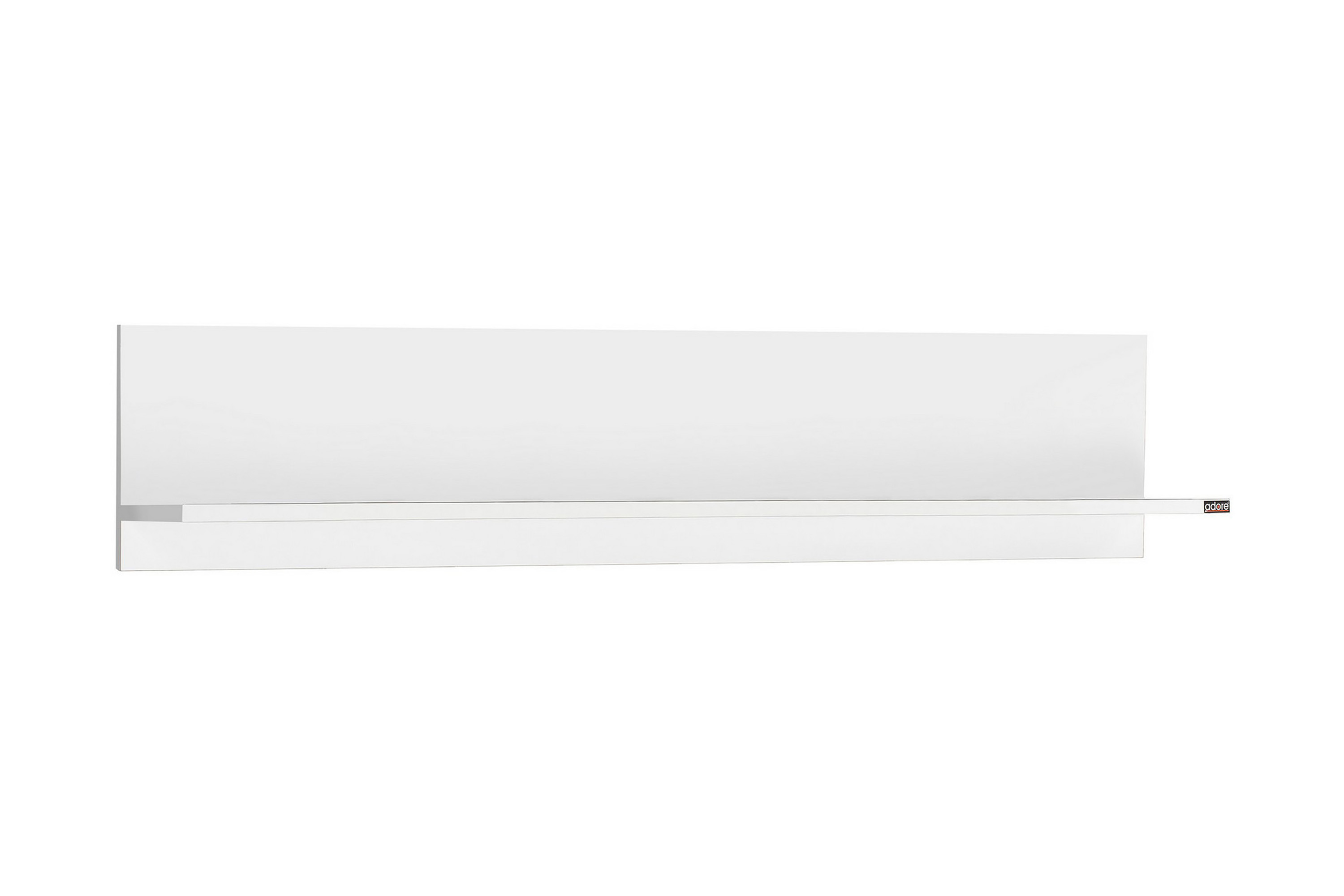Vägghylla 25x120 cm Vit