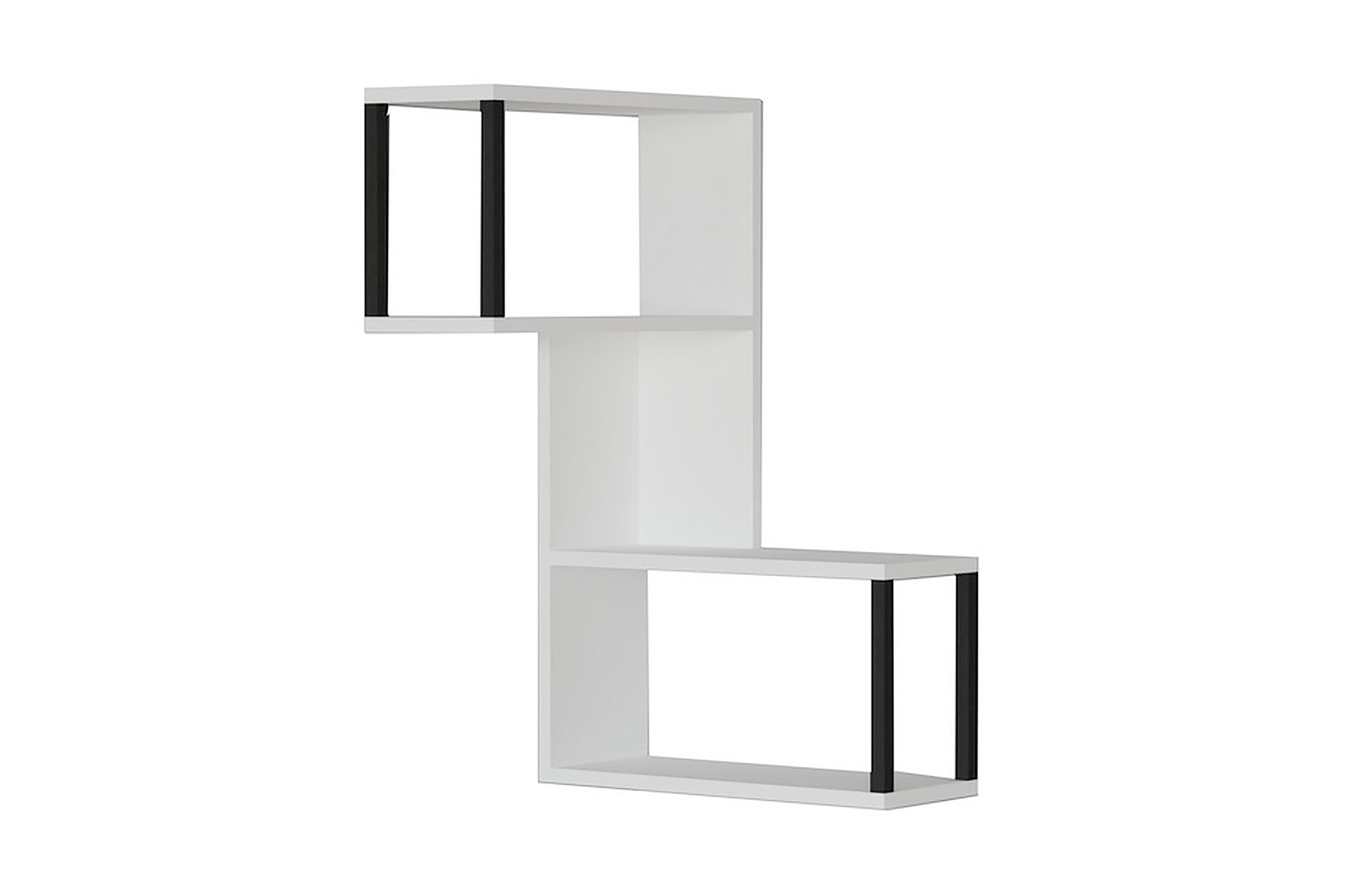 Vägghylla Adarien 20x84 cm 4-pack Vit