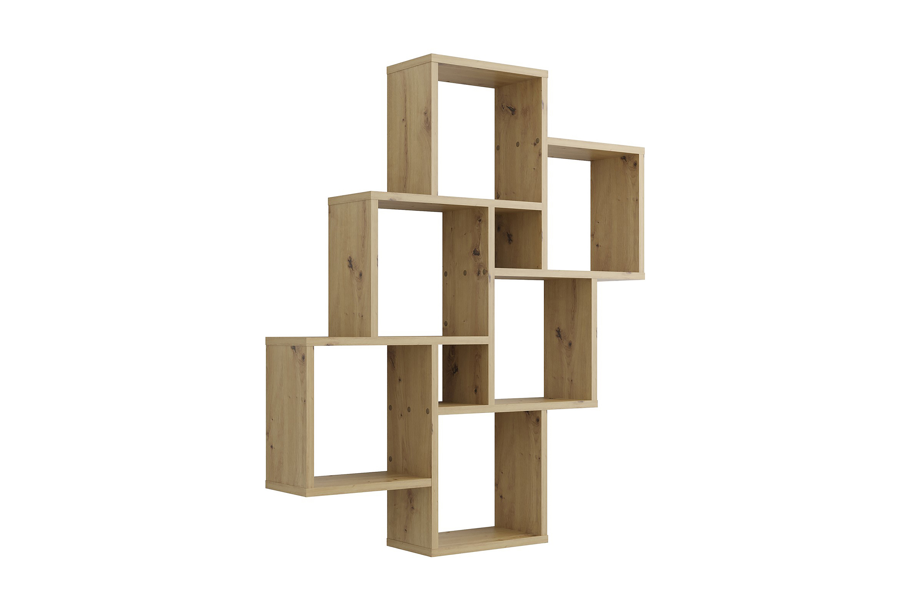 Vägghylla Alpizar 81 cm Ljusbrun