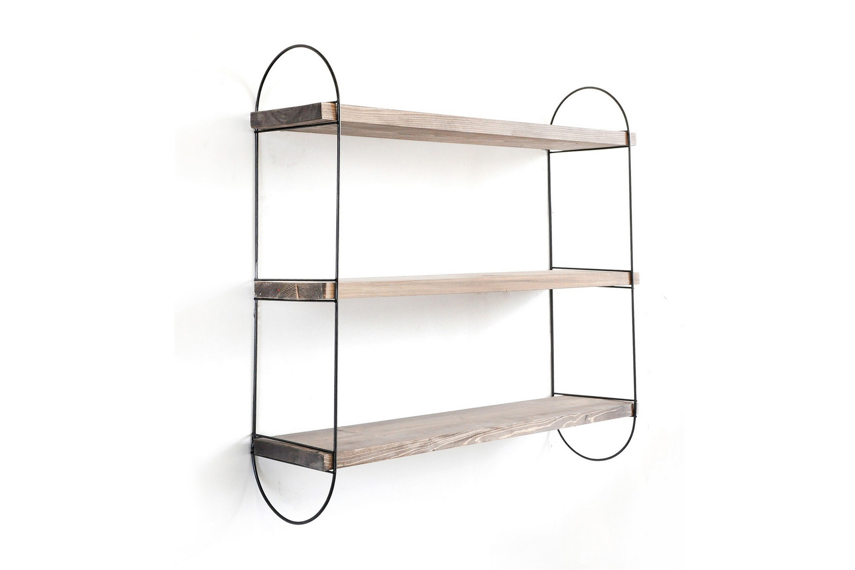 vägghylla bearley 60 cm - valnötsvart