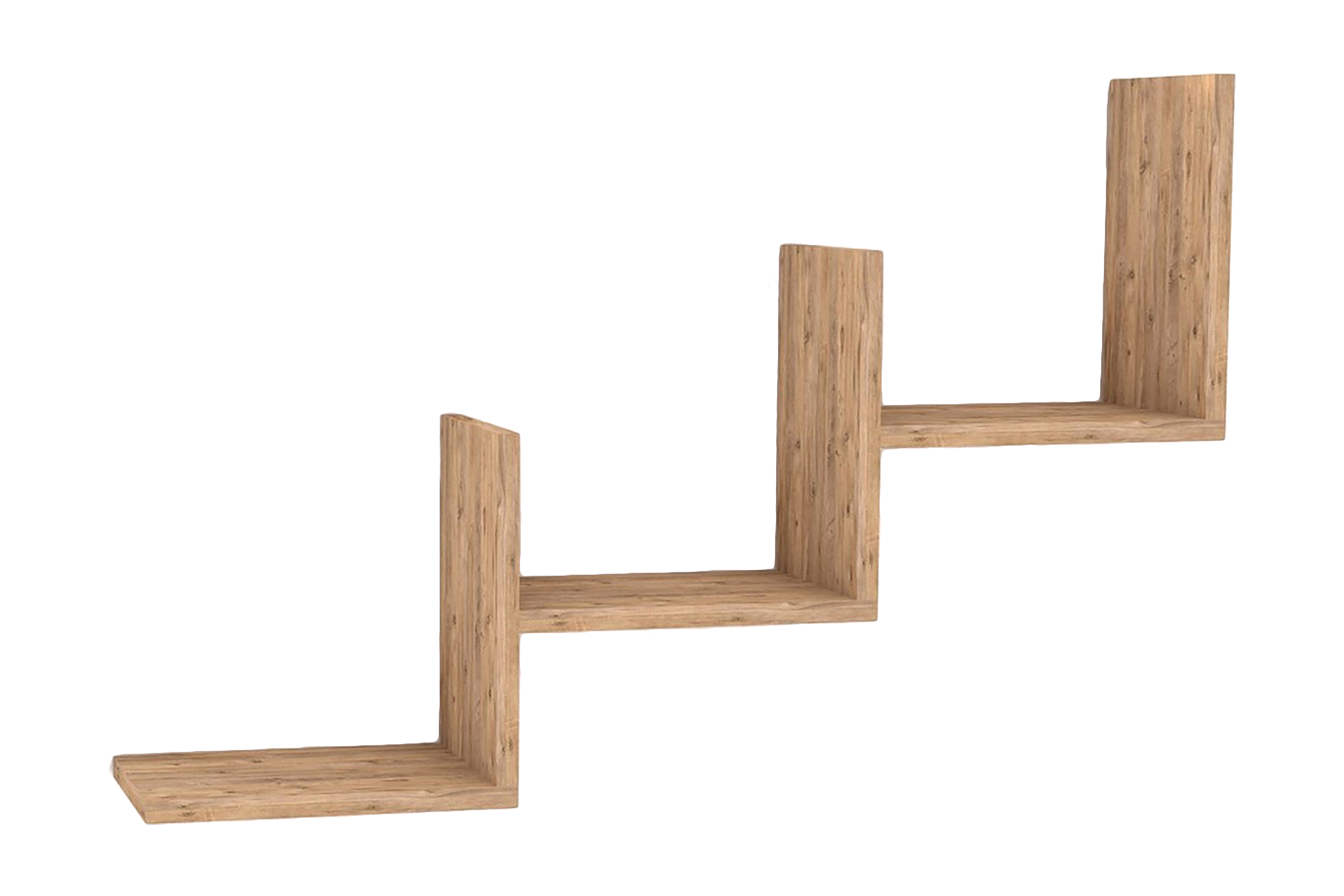 vägghylla bounthap 90 cm - valnöt