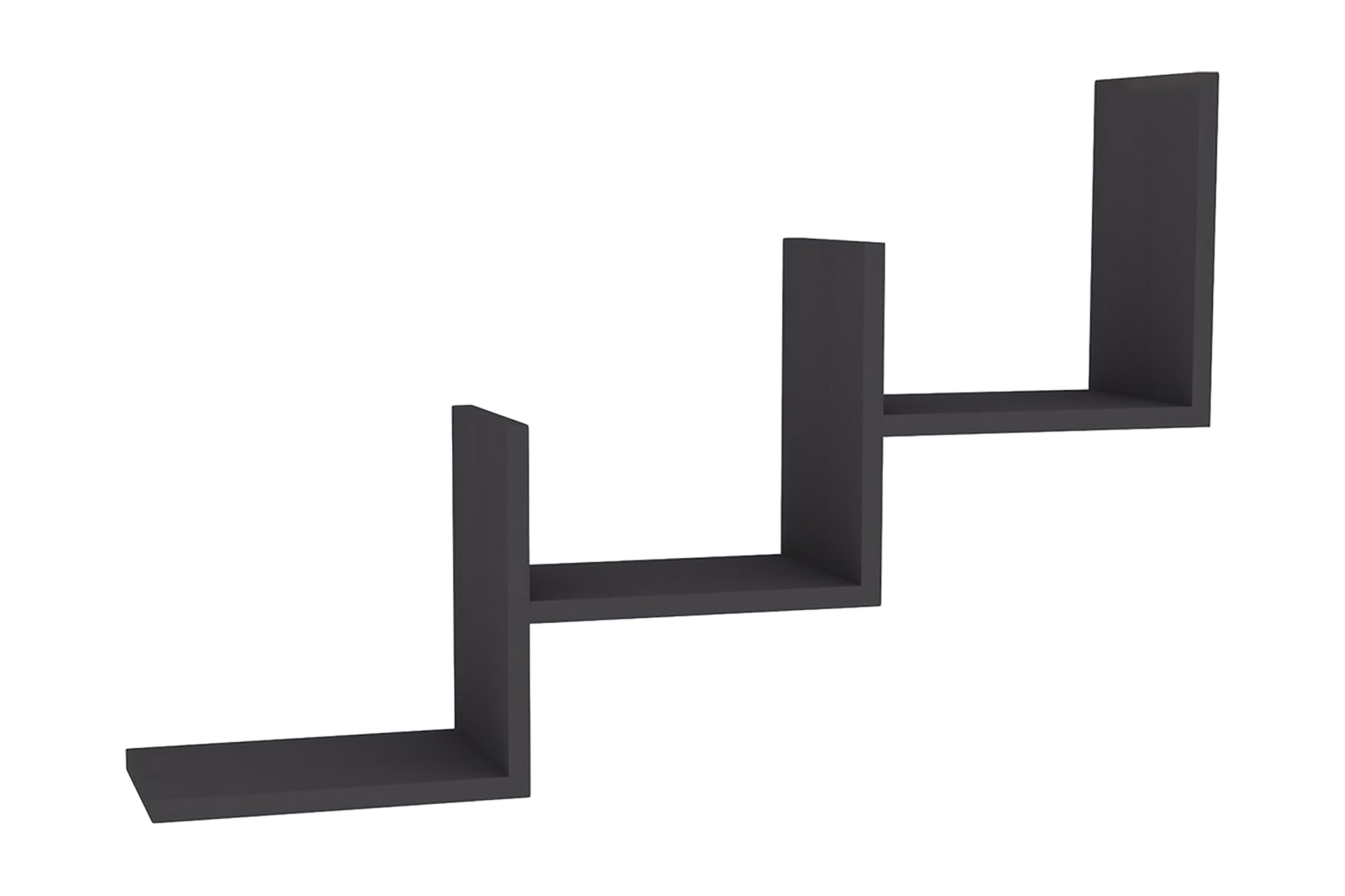 vägghylla candid 90 cm - grå