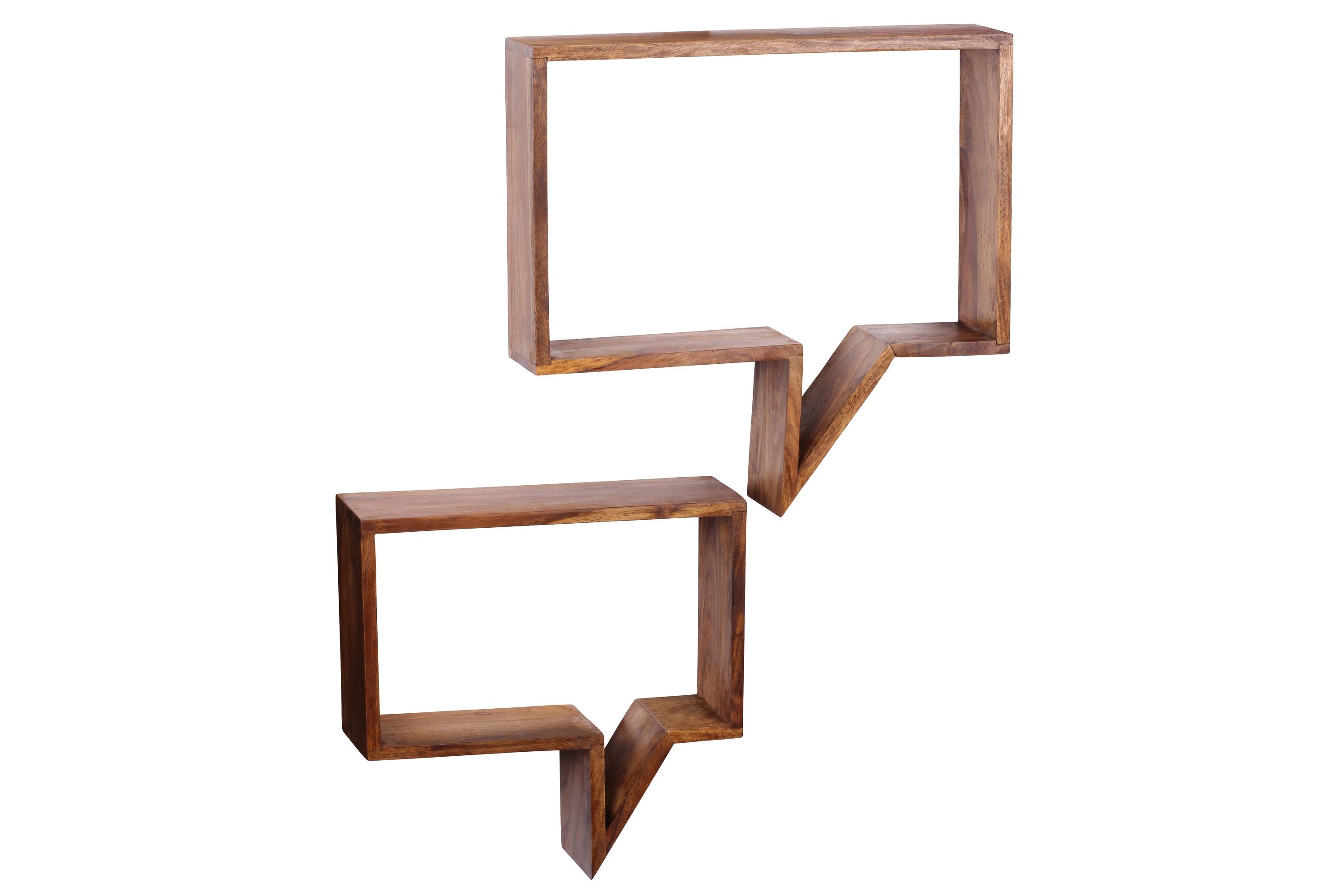 vägghylla deraveniere 2-pack - tränatur