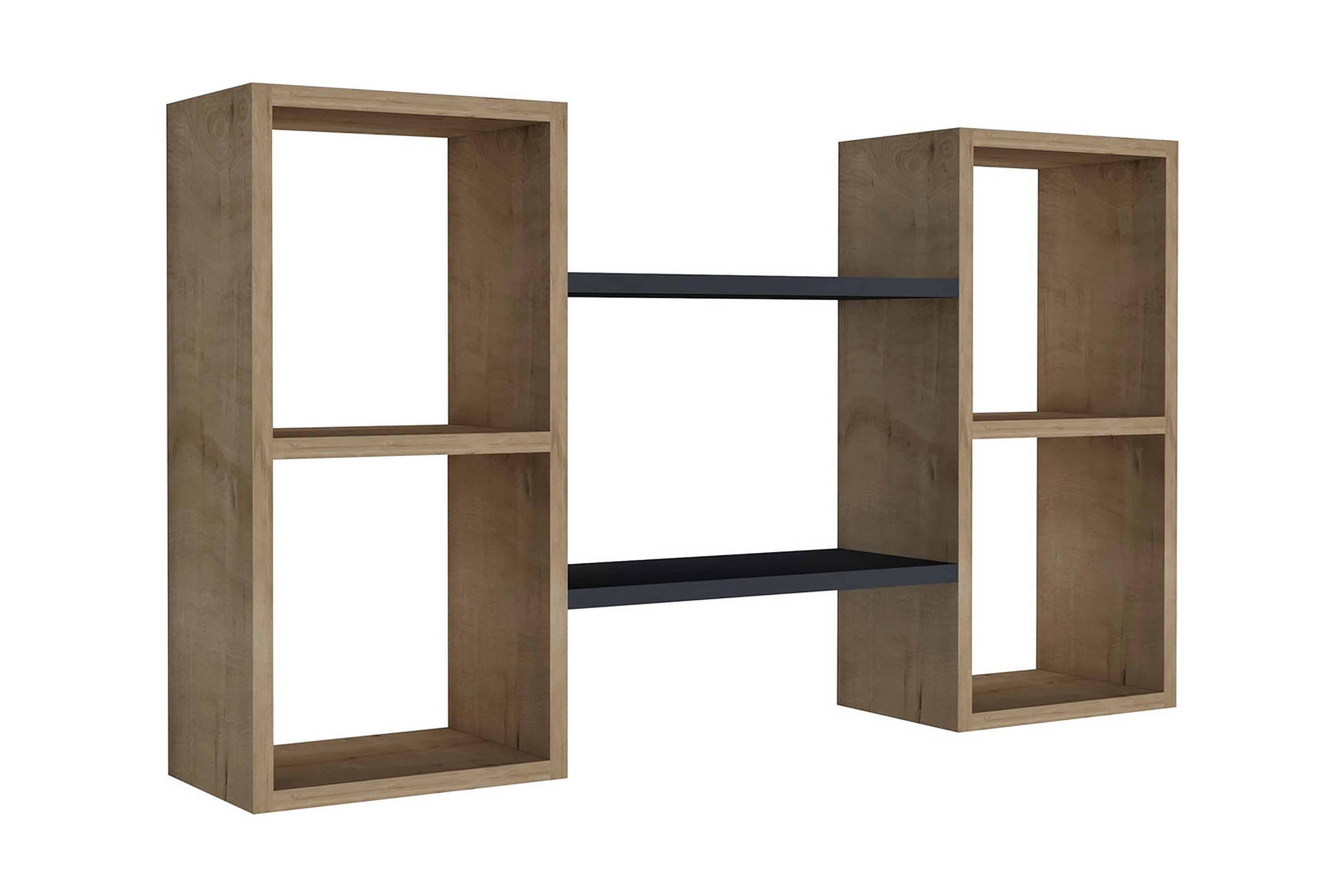 vägghylla evemea 105x20 cm - blå/antracit