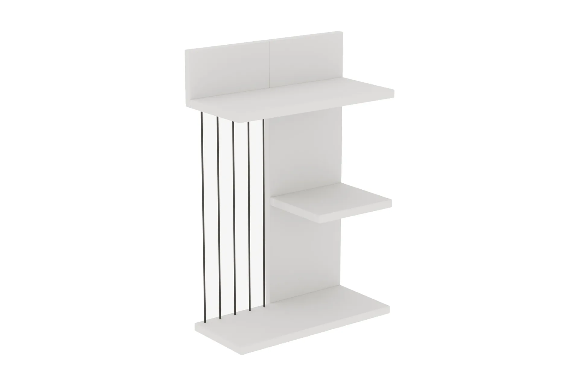 vägghylla jaennis 40x19 cm - vit